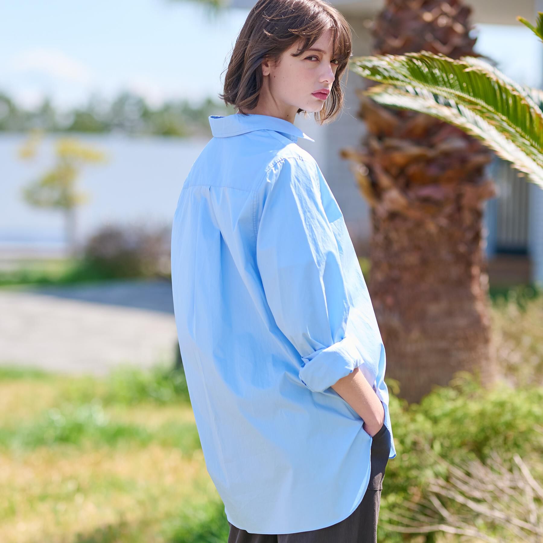 DRESSTERIOR「【CLASSY.12月号掲載】オーバーサイズシャツ」|シャツ・ブラウス|