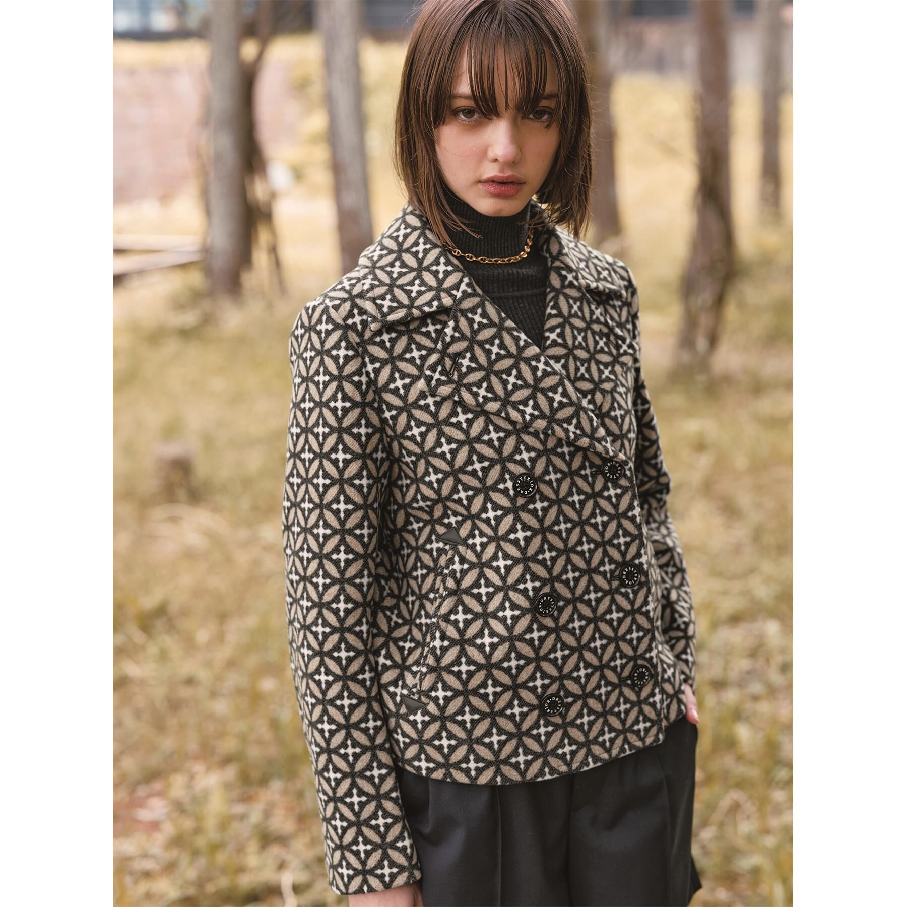 DRESSTERIOR「2WAYアンカーチェーンネックレス」|ネックレス|