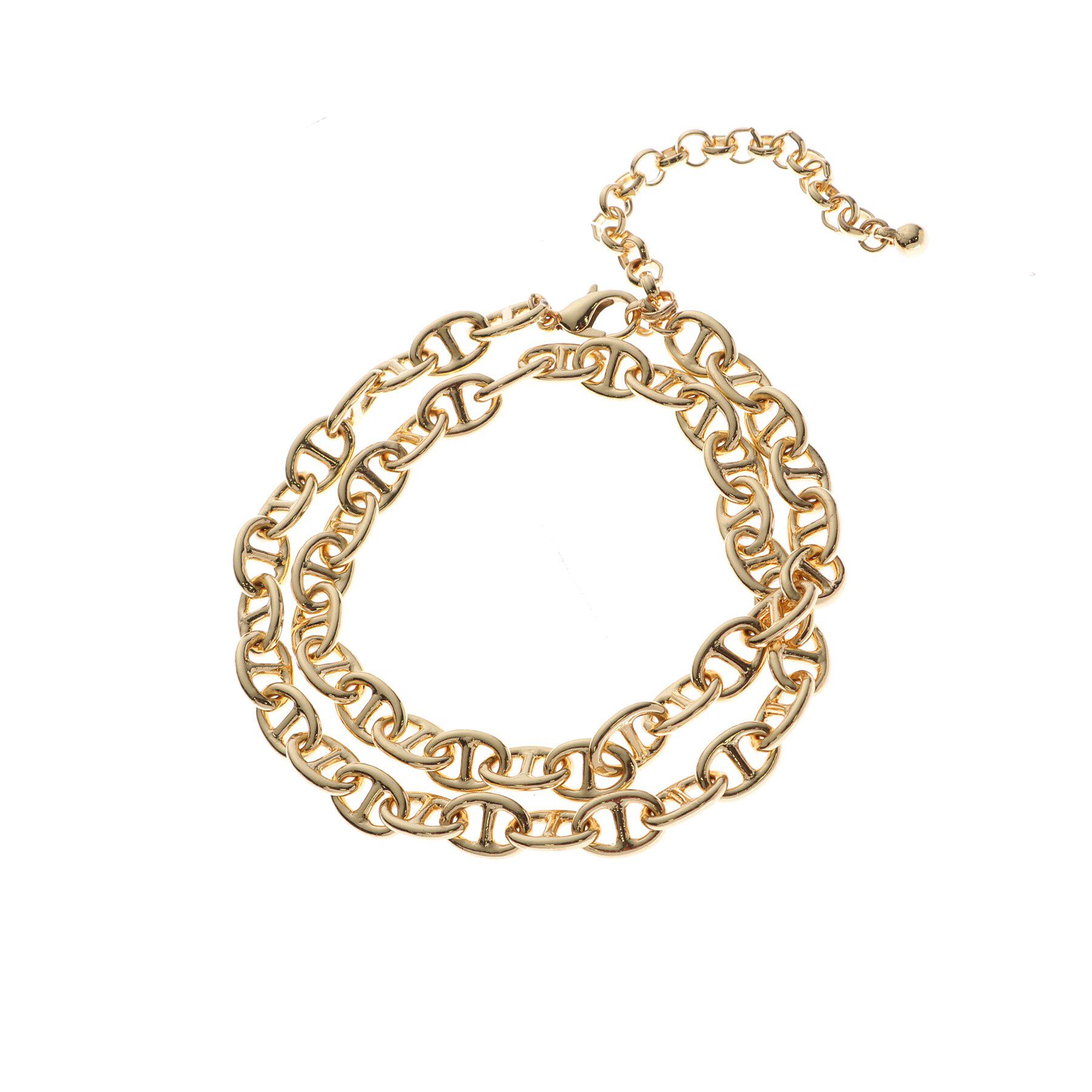 DRESSTERIOR「2WAYアンカーチェーンネックレス」|ネックレス|