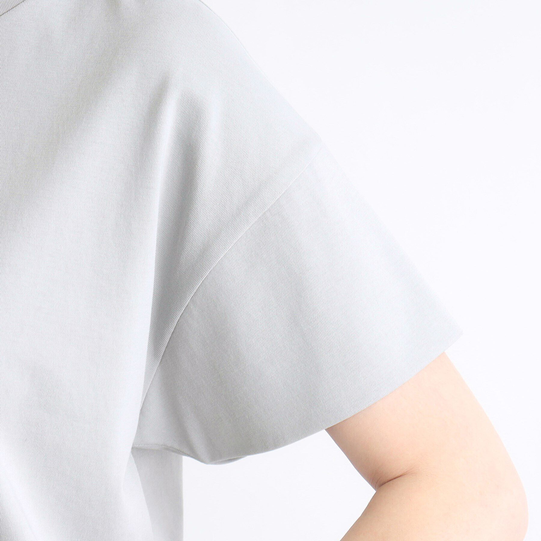 grove「＜接触冷感／UVカット／ご自宅で洗える＞袖フォルムプリントTシャツ」|Tシャツ・カットソー|