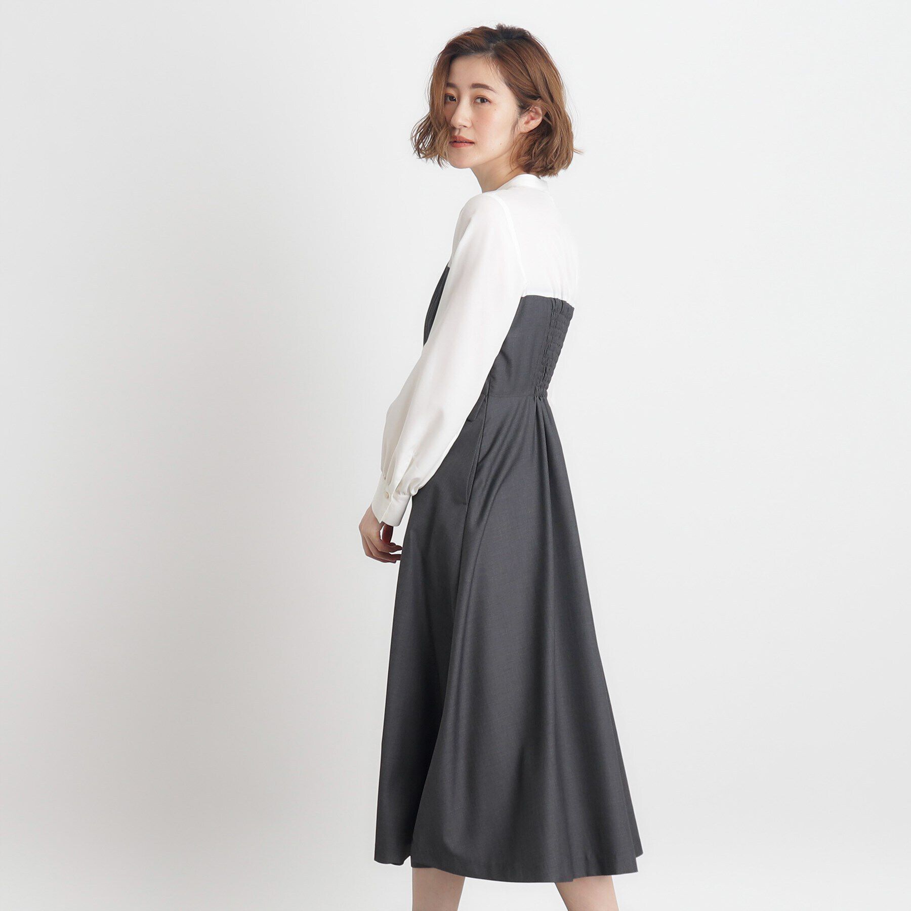 grove「ビスチェドッキングワンピース」|ワンピース|