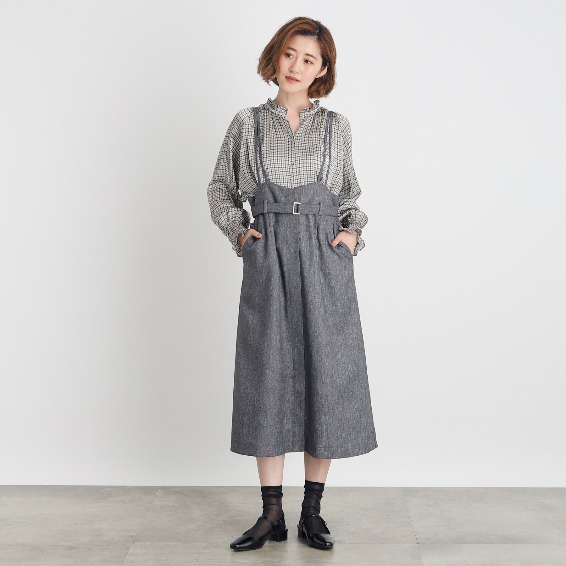 grove「シャーリングボリュームブラウス」|シャツ・ブラウス|