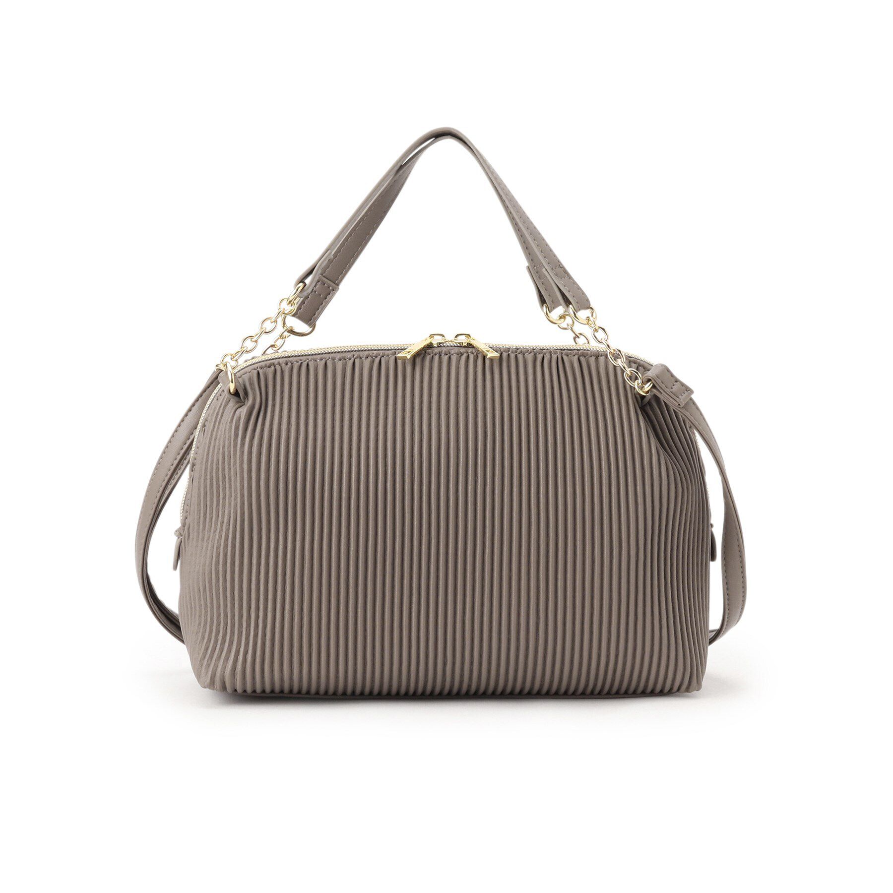 grove「プリーツチェーンハンドルショルダー」|ショルダー・メッセンジャー|
