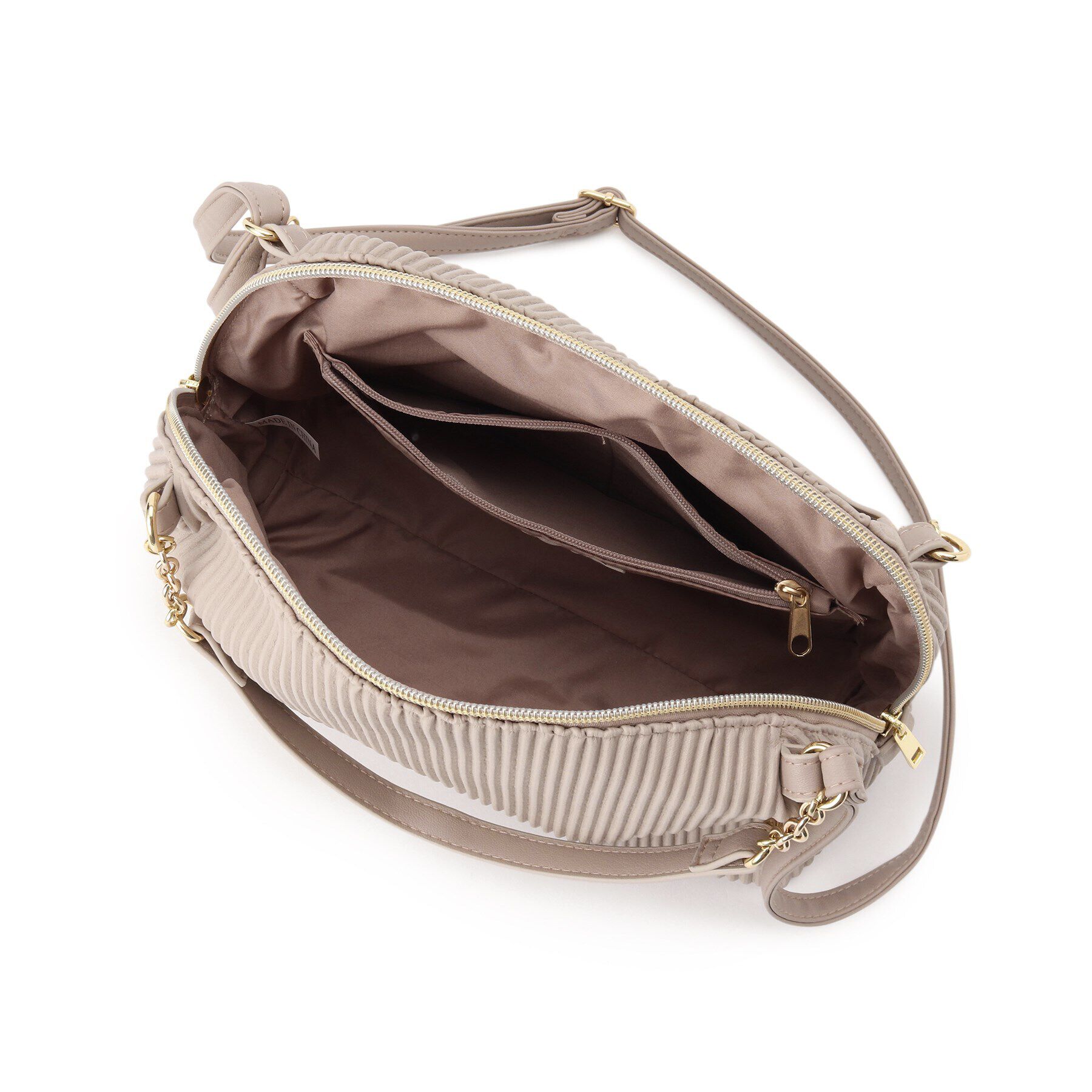 grove「プリーツチェーンハンドルショルダー」|ショルダー・メッセンジャー|