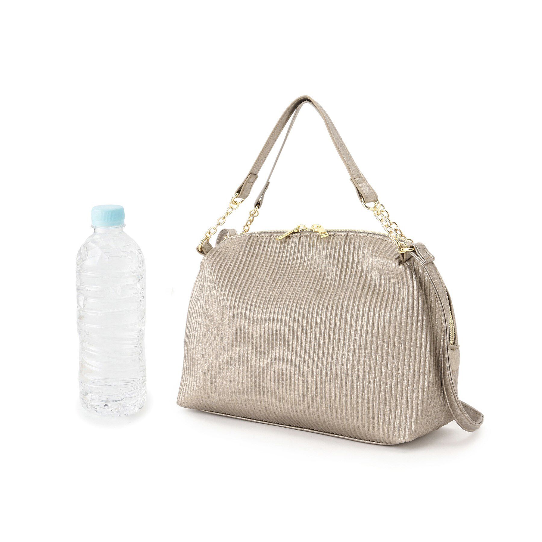 grove「プリーツチェーンハンドルショルダー」|ショルダー・メッセンジャー|