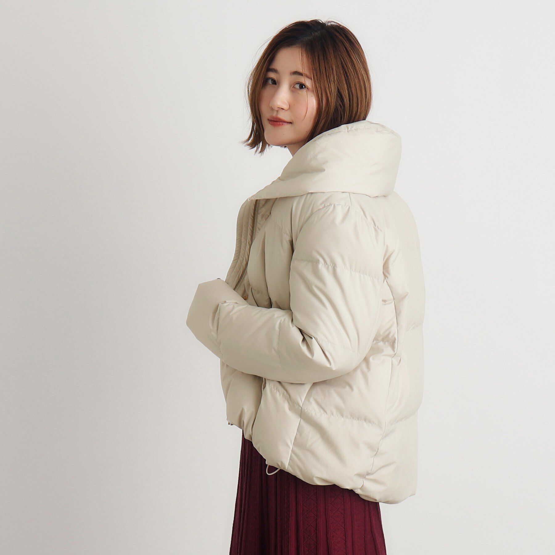 grove「【雑誌掲載】800FP多機能つつまれショートダウン」|ダウン|