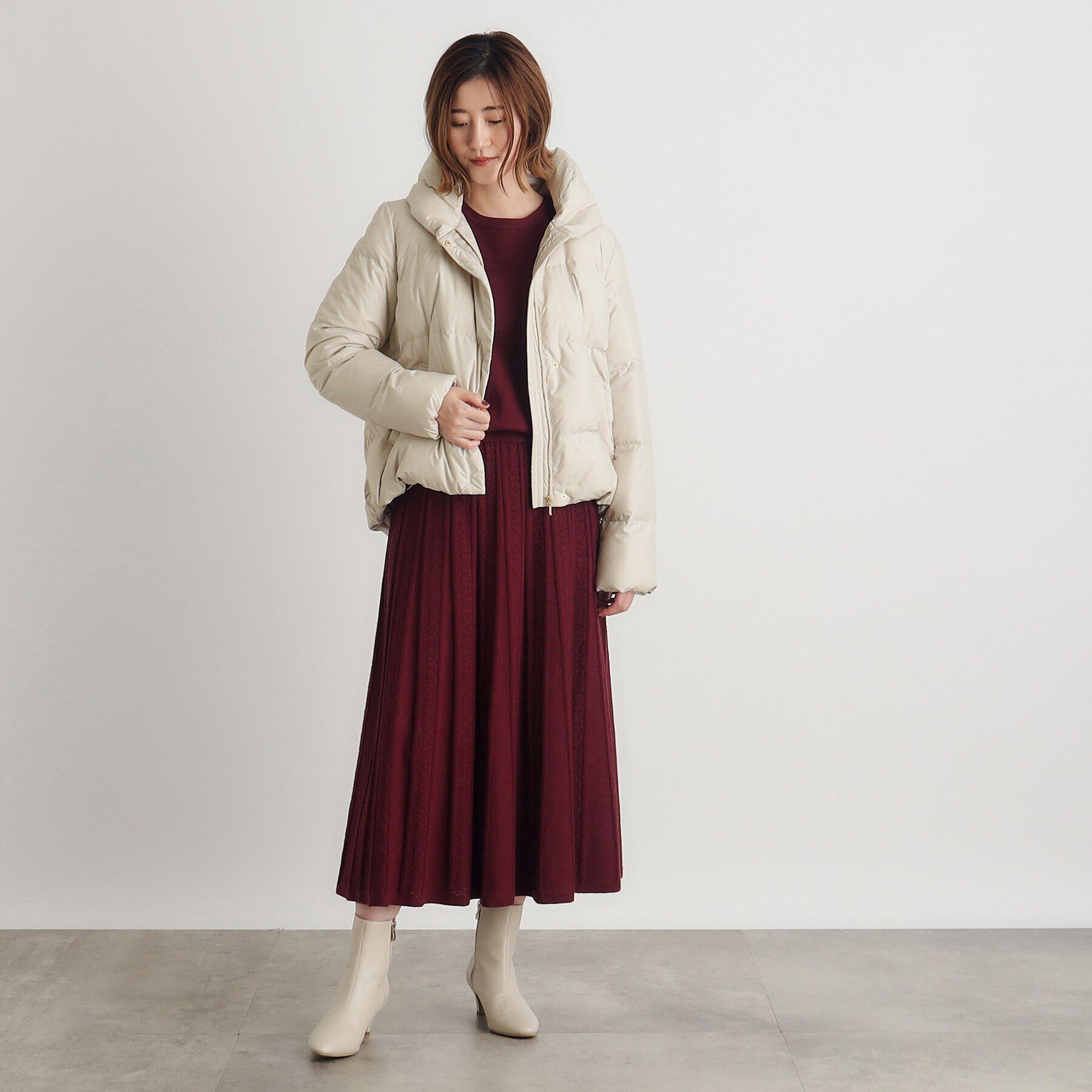 grove「【雑誌掲載】800FP多機能つつまれショートダウン」|ダウン|