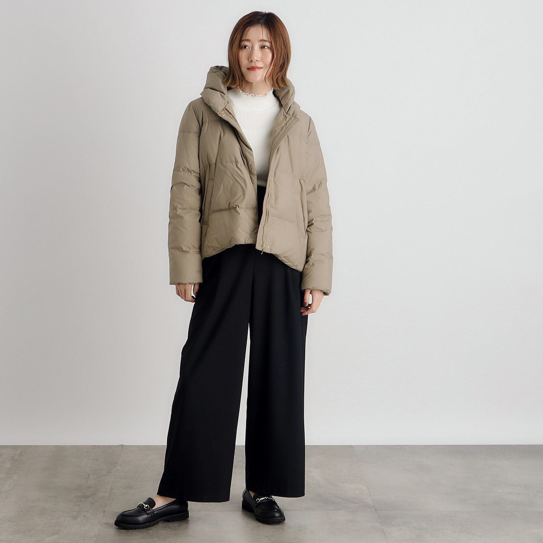 grove「【雑誌掲載】800FP多機能つつまれショートダウン」|ダウン|