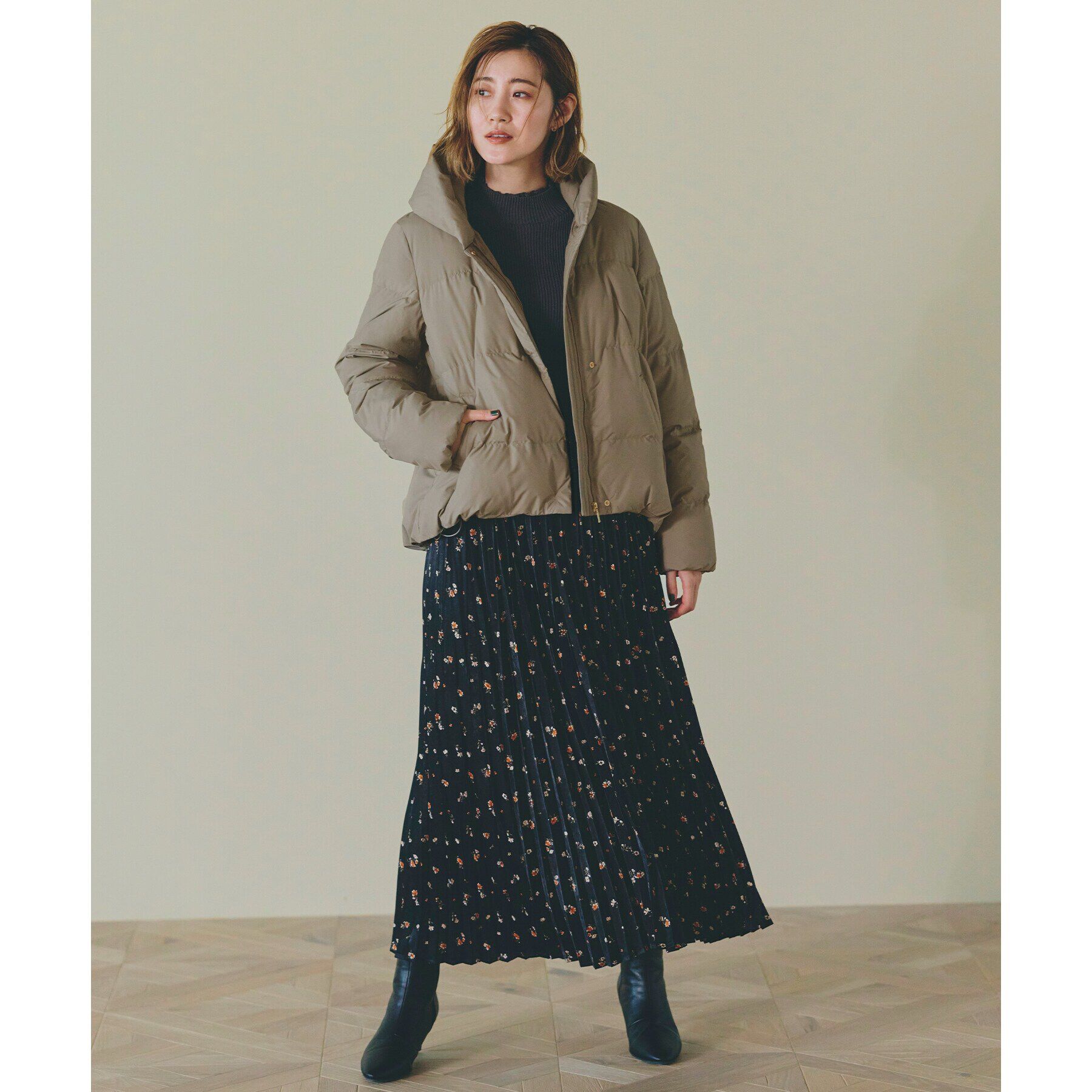 grove「【雑誌掲載】800FP多機能つつまれショートダウン」|ダウン|