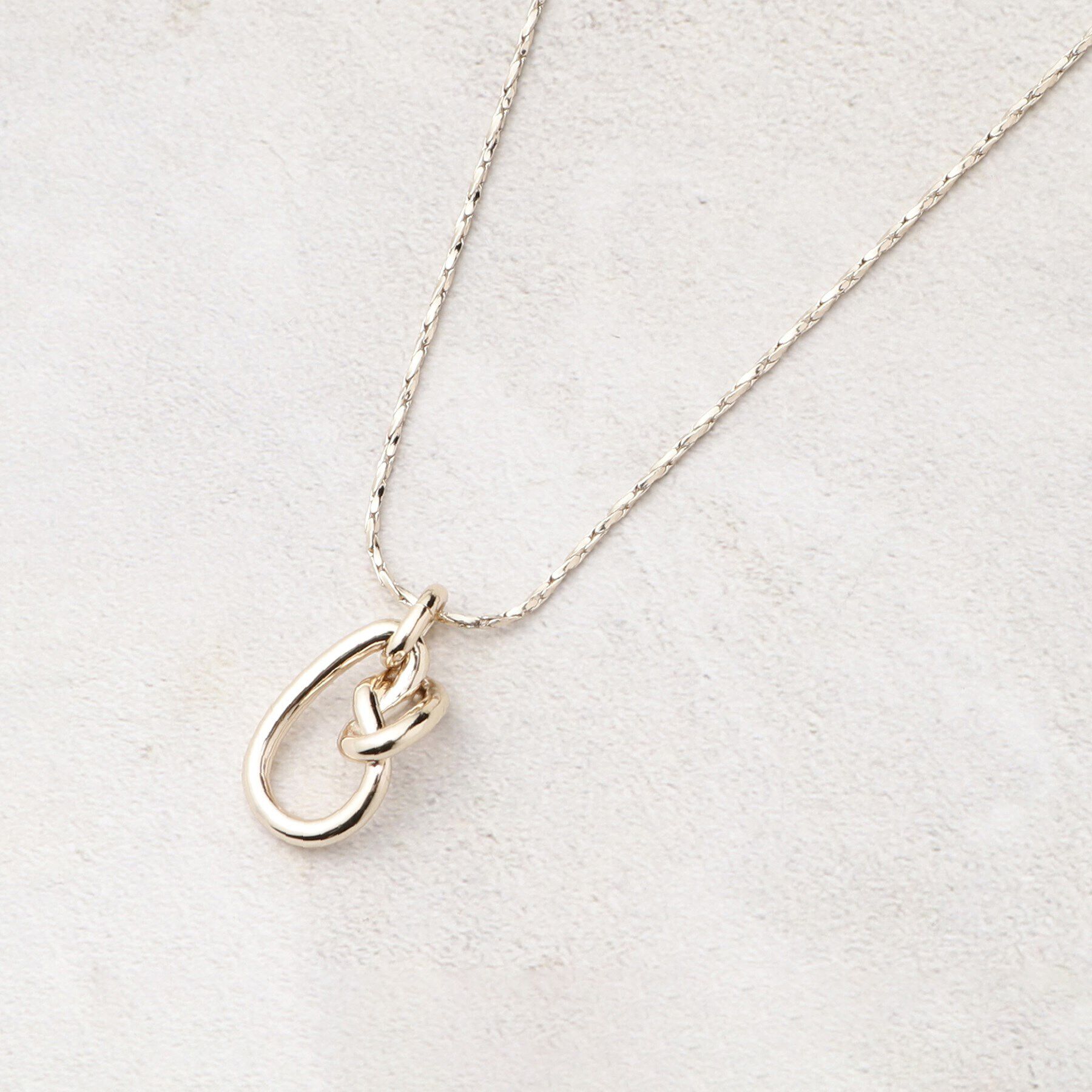 grove「メタルオーバルスライドネックレス【3WAY】」|ネックレス|