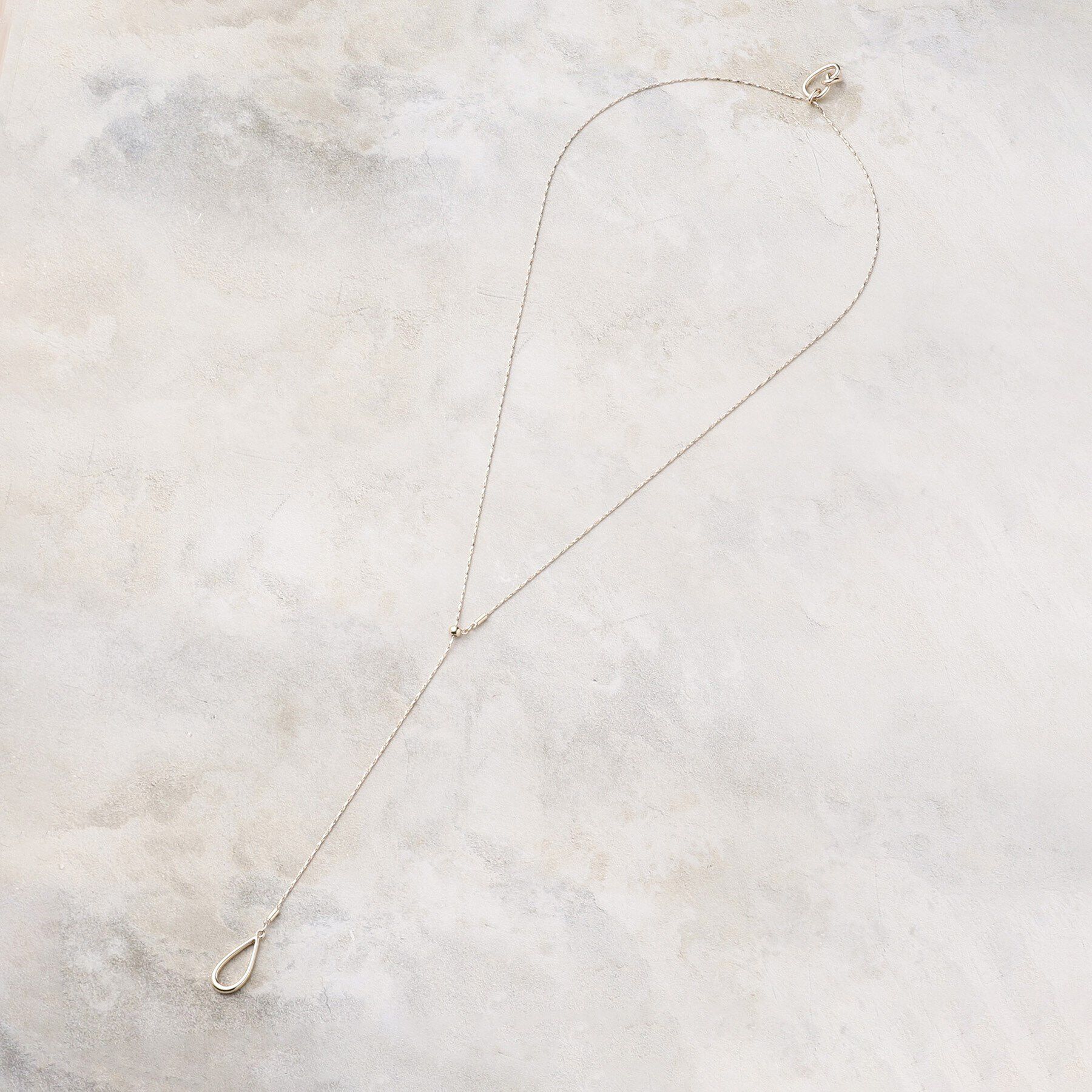 grove「メタルオーバルスライドネックレス【3WAY】」|ネックレス|