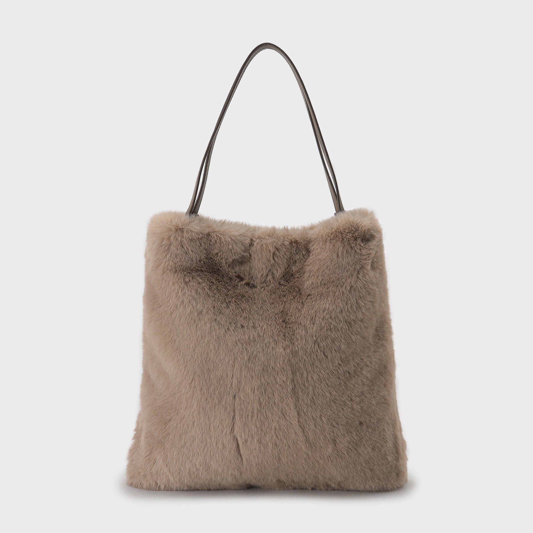 INDIVI「【フェイクファー】ウィンタートートバッグ」|トートバッグ|