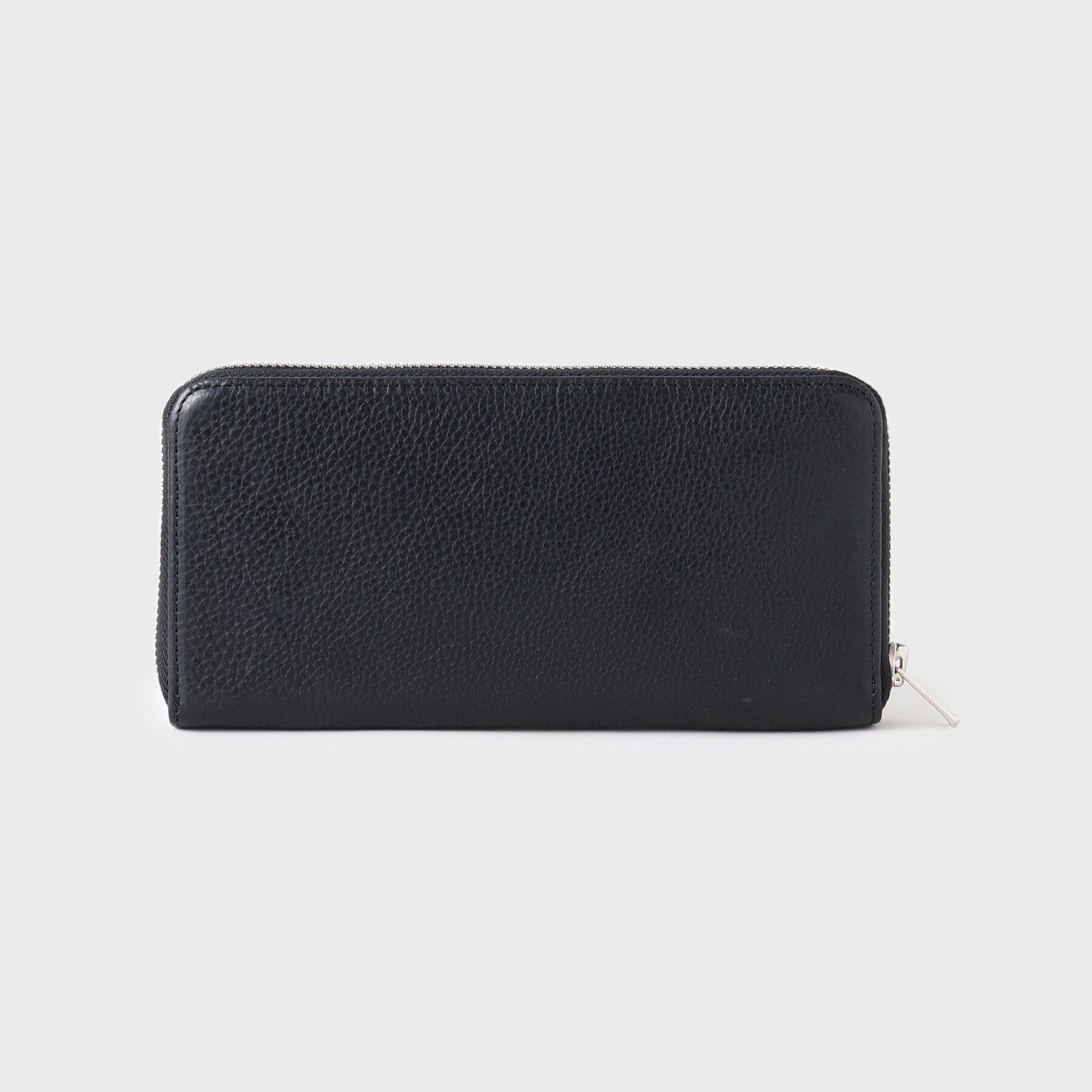 TAKEO KIKUCHI「イタリアンブラックレザー 3方ラウンド長財布」|財布|