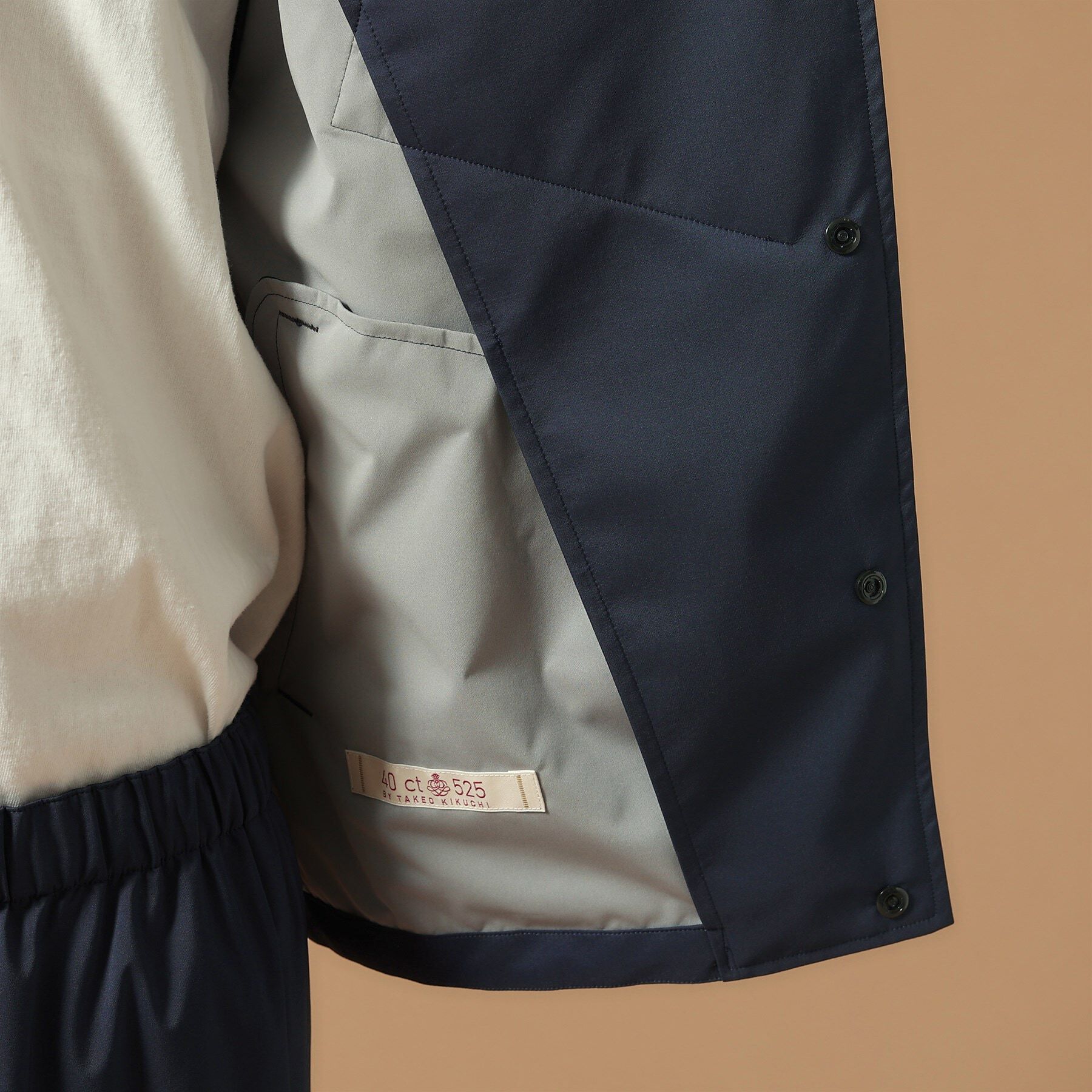 40CARATS&525「【セットアップ対応】3レイヤー ヴェスト」|ベスト・ジレ|