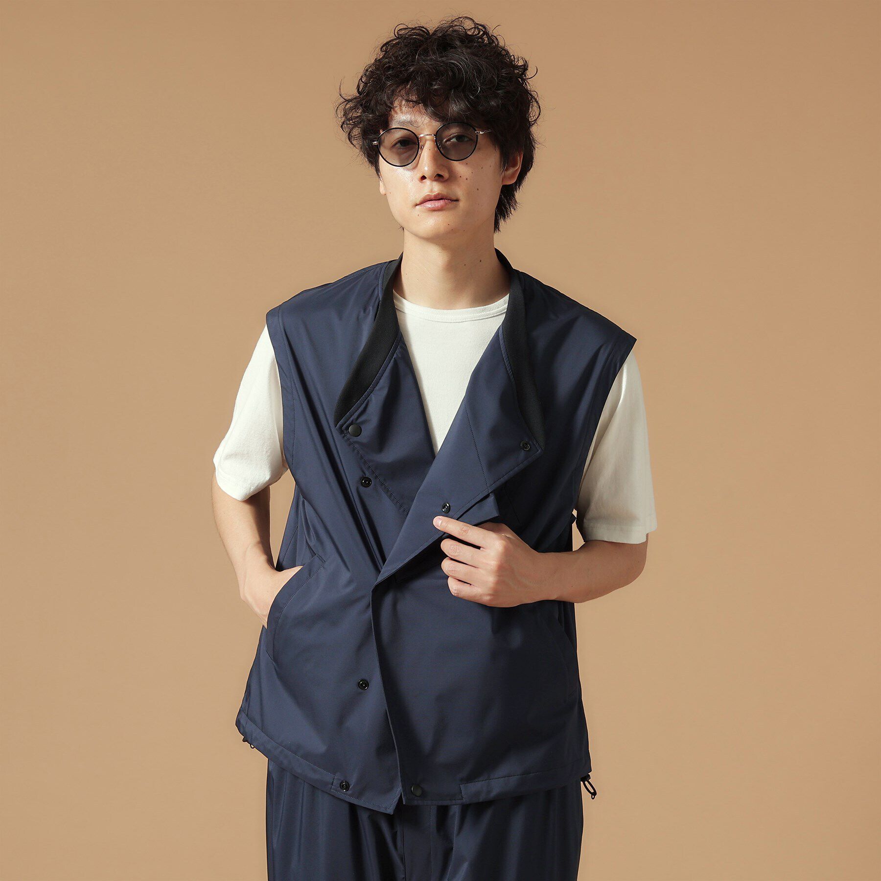 40CARATS&525「【セットアップ対応】3レイヤー ヴェスト」|ベスト・ジレ|
