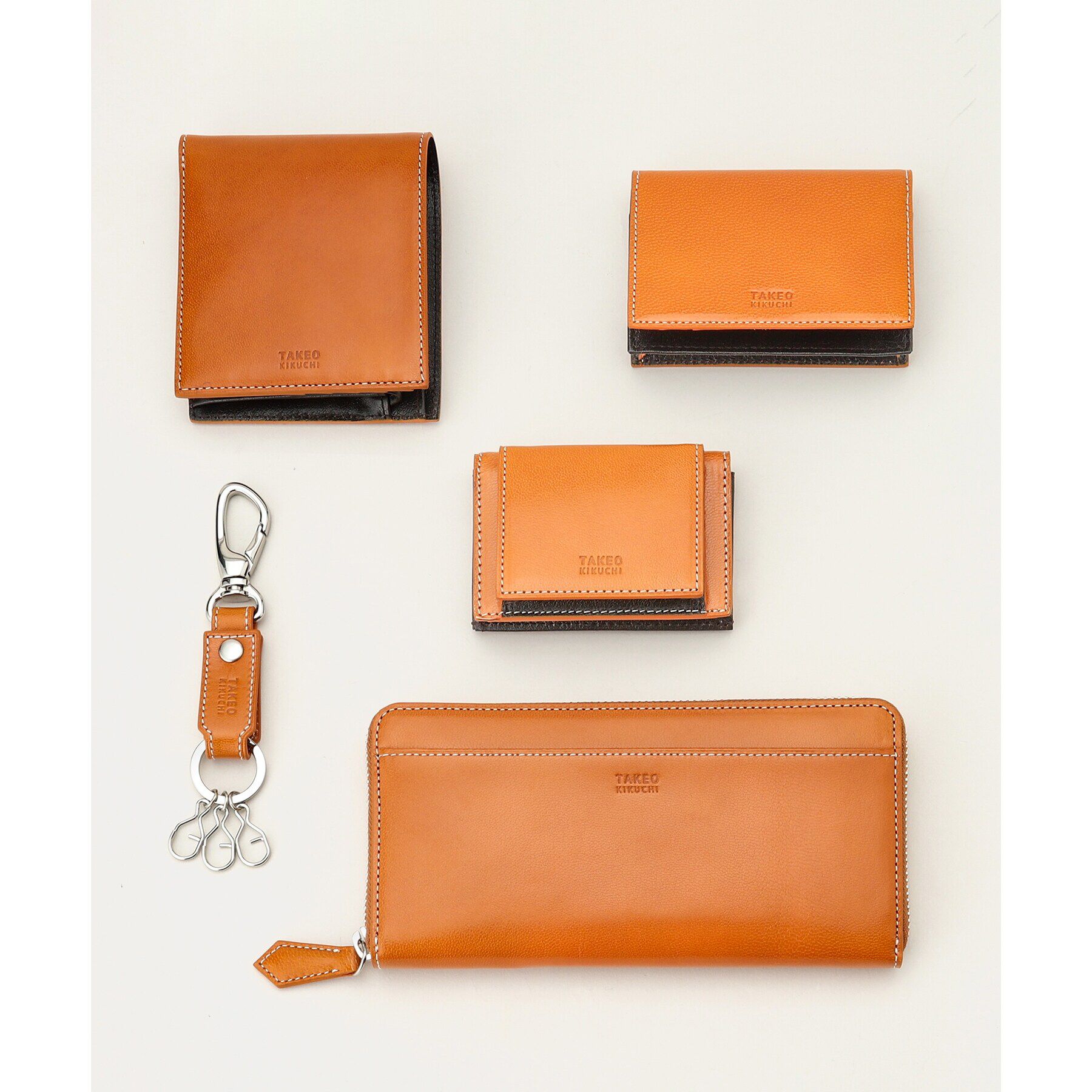 TAKEO KIKUCHI「アニリンゴート キーホルダー」|キーケース|