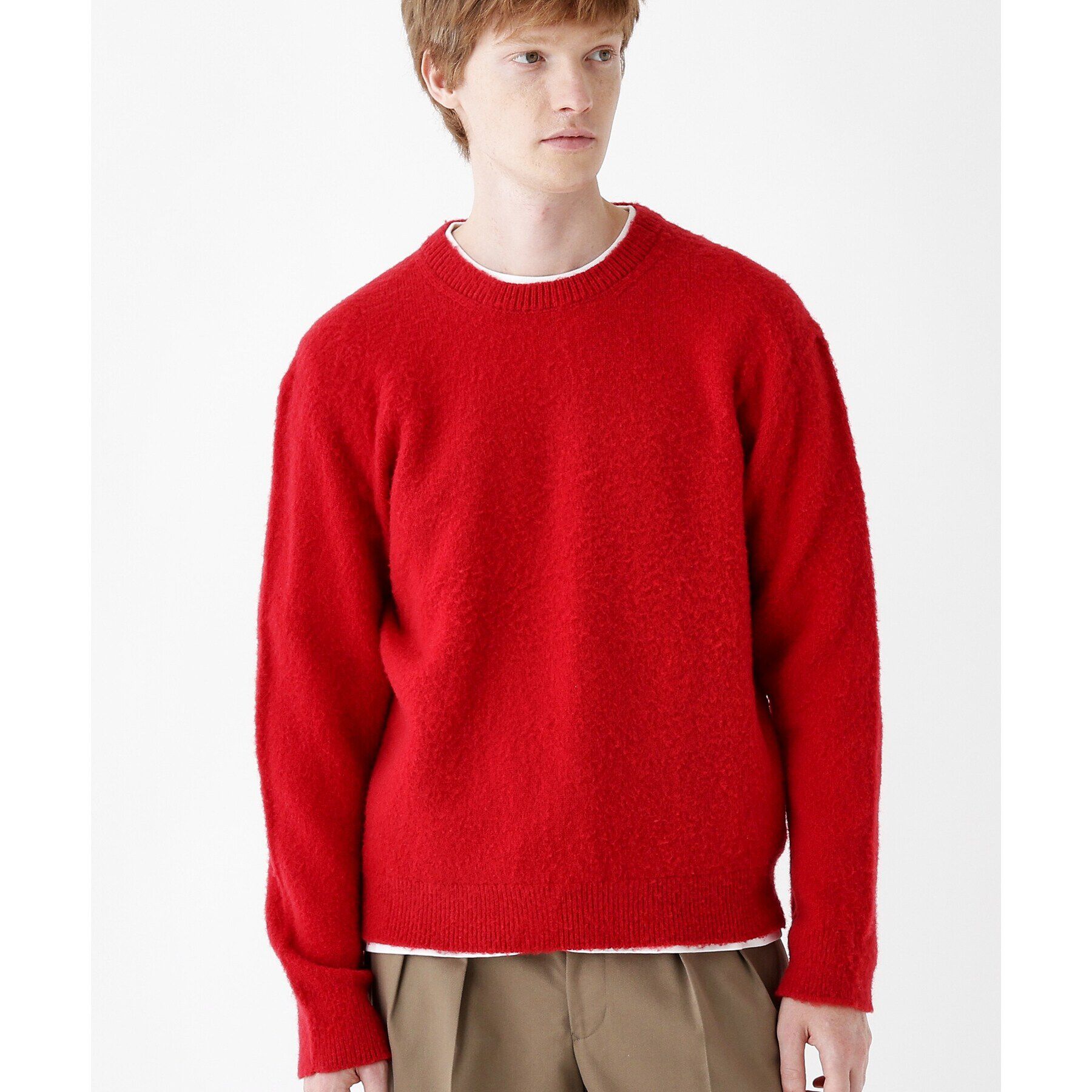 TAKEO KIKUCHI「【THE FLAGSHIP】シャギーニット プルオーバー」|ニット・セーター|