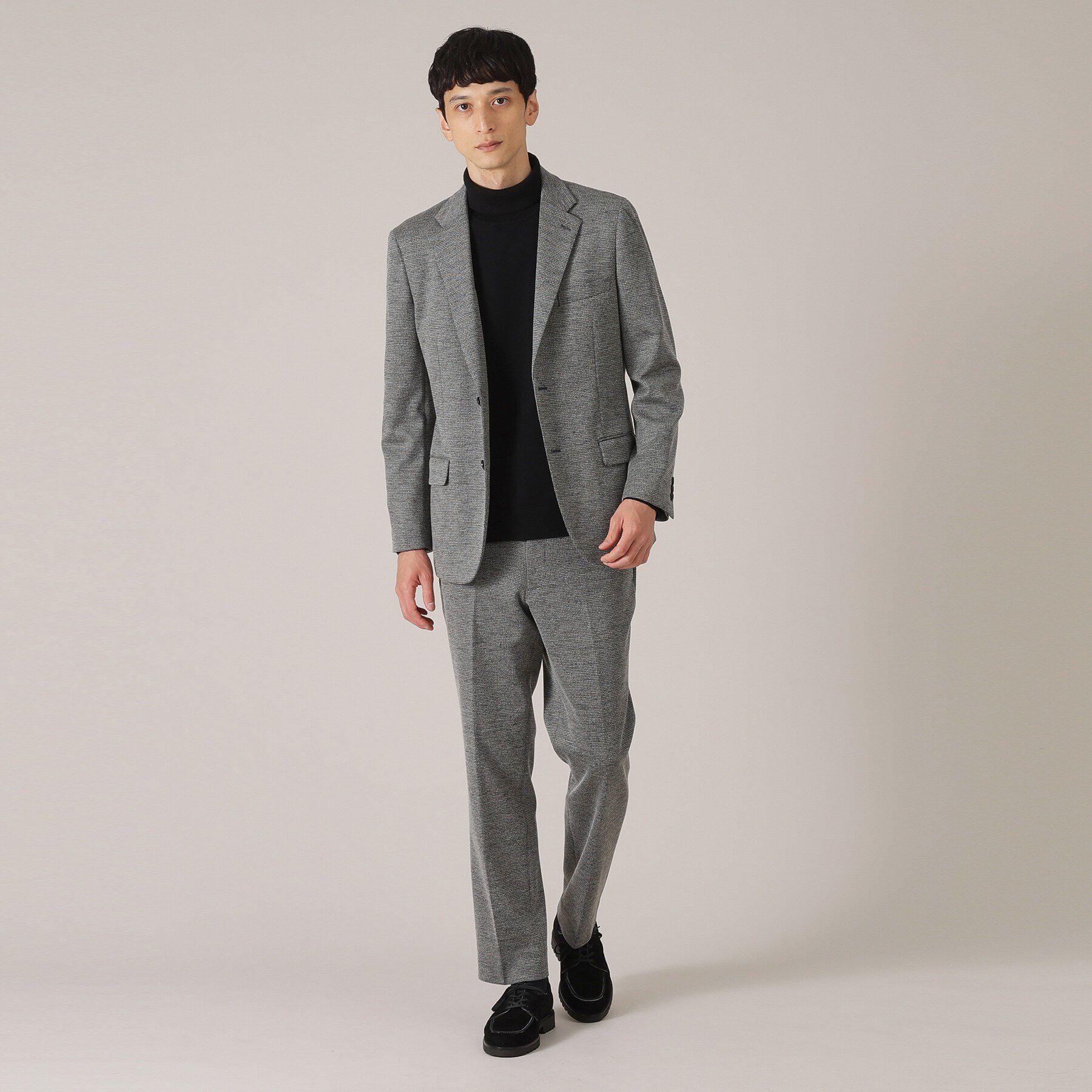 TAKEO KIKUCHI「【尾州織】ウールブレンド ムリネ千鳥ジャケット/ セットアップ対応」|テーラードジャケット|