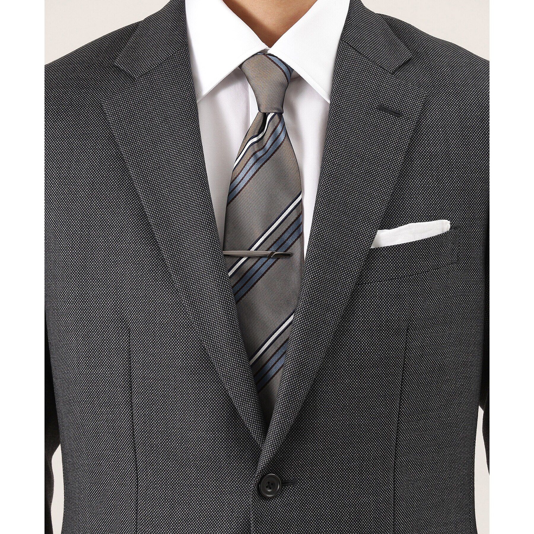 TAKEO KIKUCHI「【フレッシャーズ】カンジャンテ ストライプ ネクタイ」|ネクタイ・蝶ネクタイ|