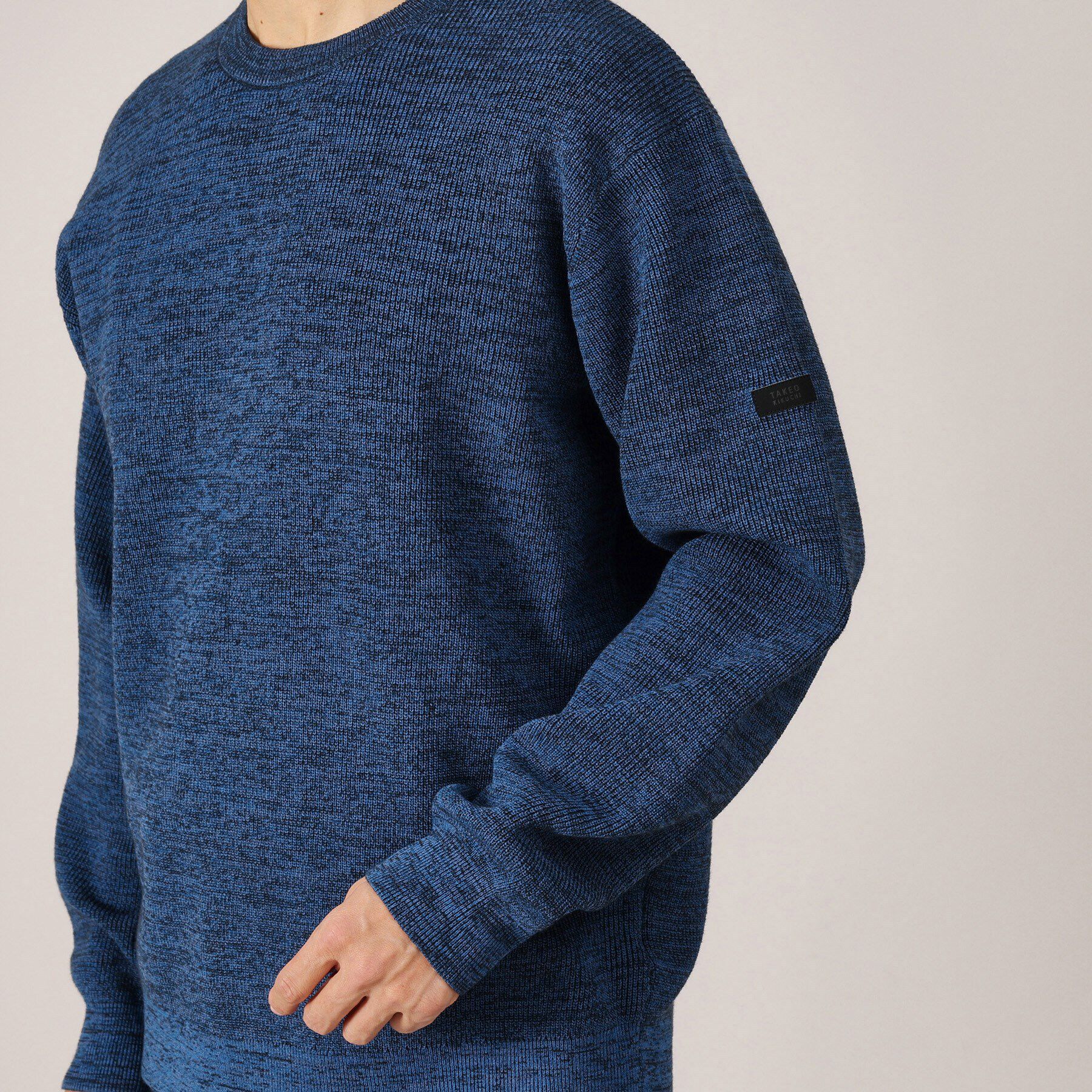 TAKEO KIKUCHI「メランジプルオーバーニット」|ニット・セーター|