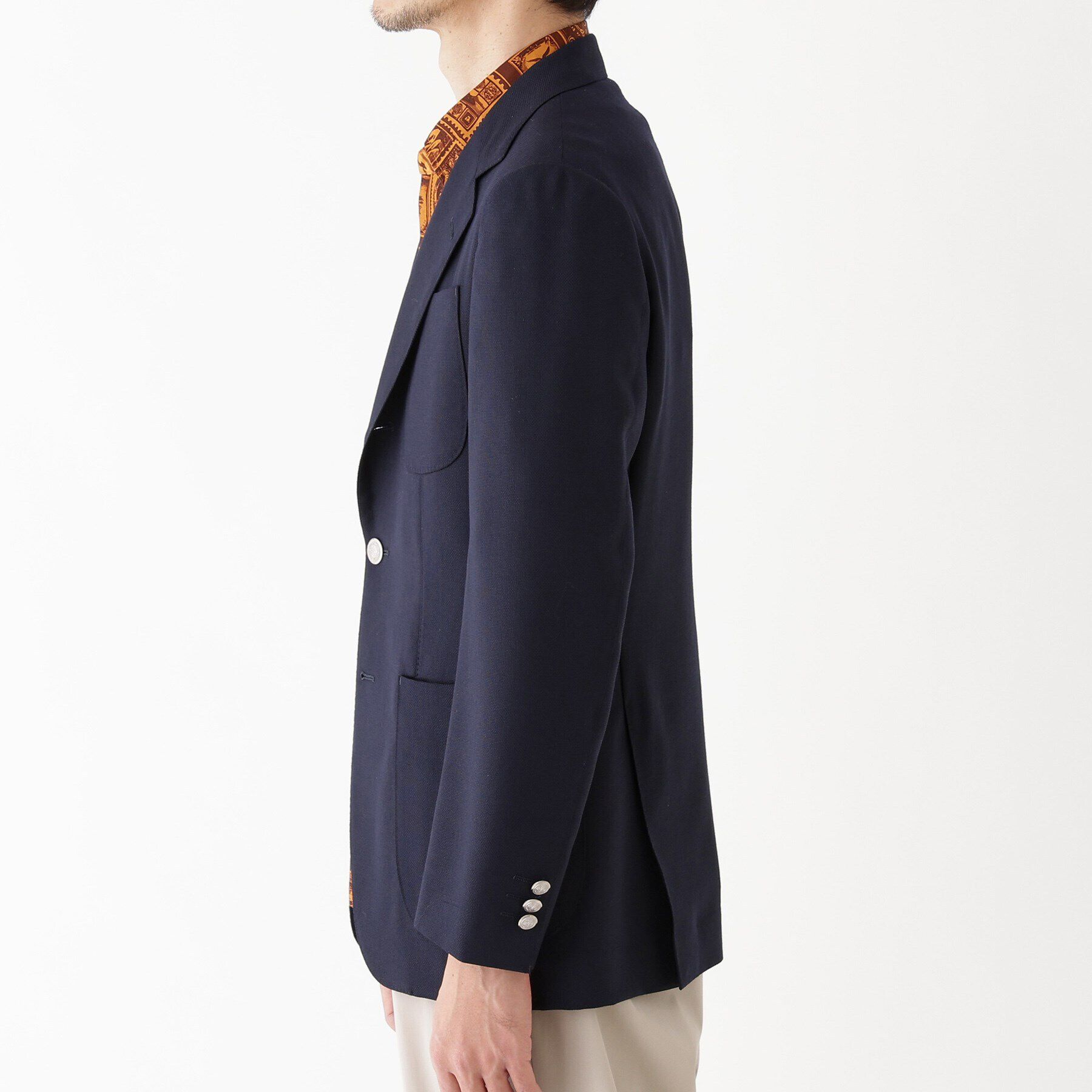 TAKEO KIKUCHI「【THE FLAGSHIP】ウールモヘヤ メッシュ ジャケット」|テーラードジャケット|