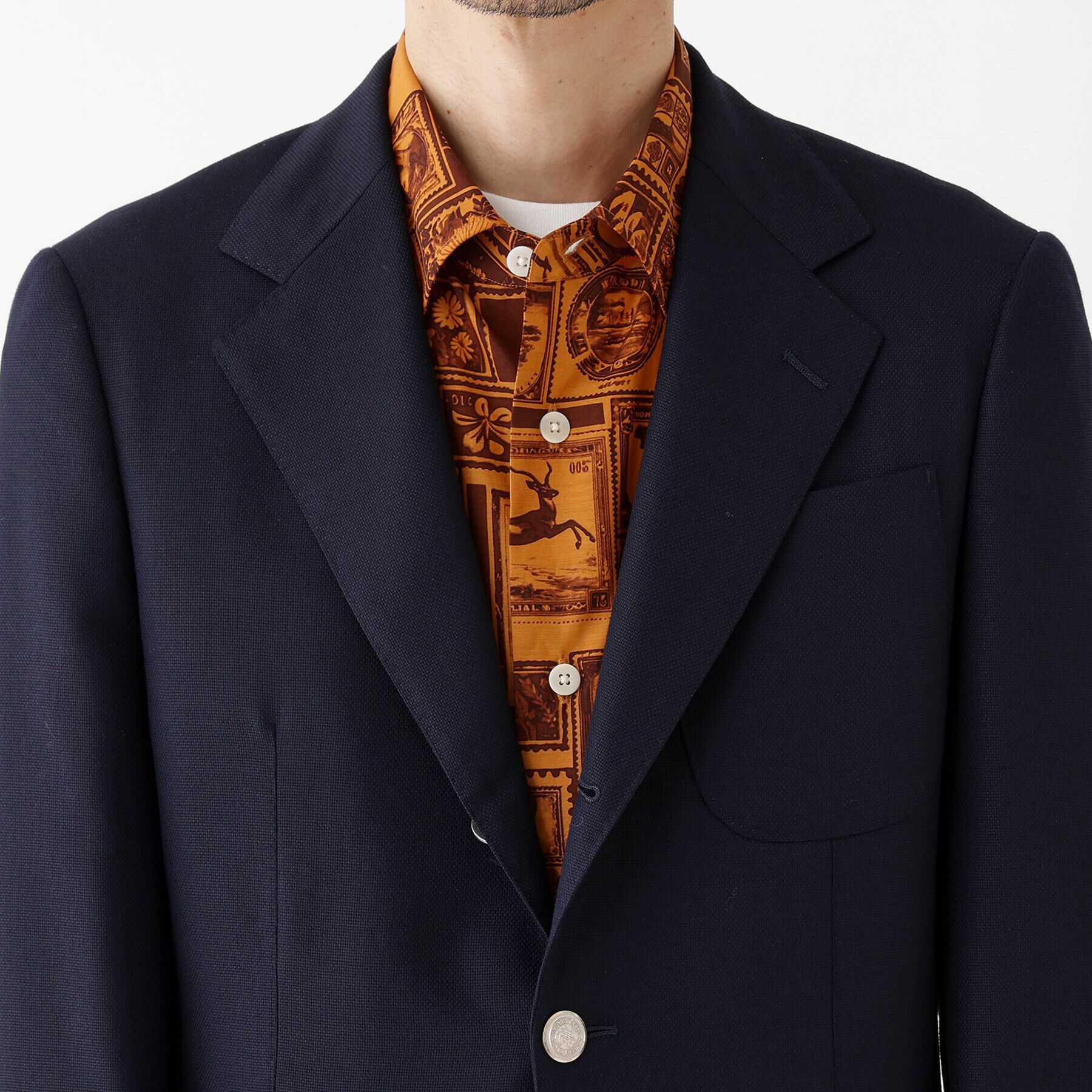 TAKEO KIKUCHI「【THE FLAGSHIP】ウールモヘヤ メッシュ ジャケット」|テーラードジャケット|