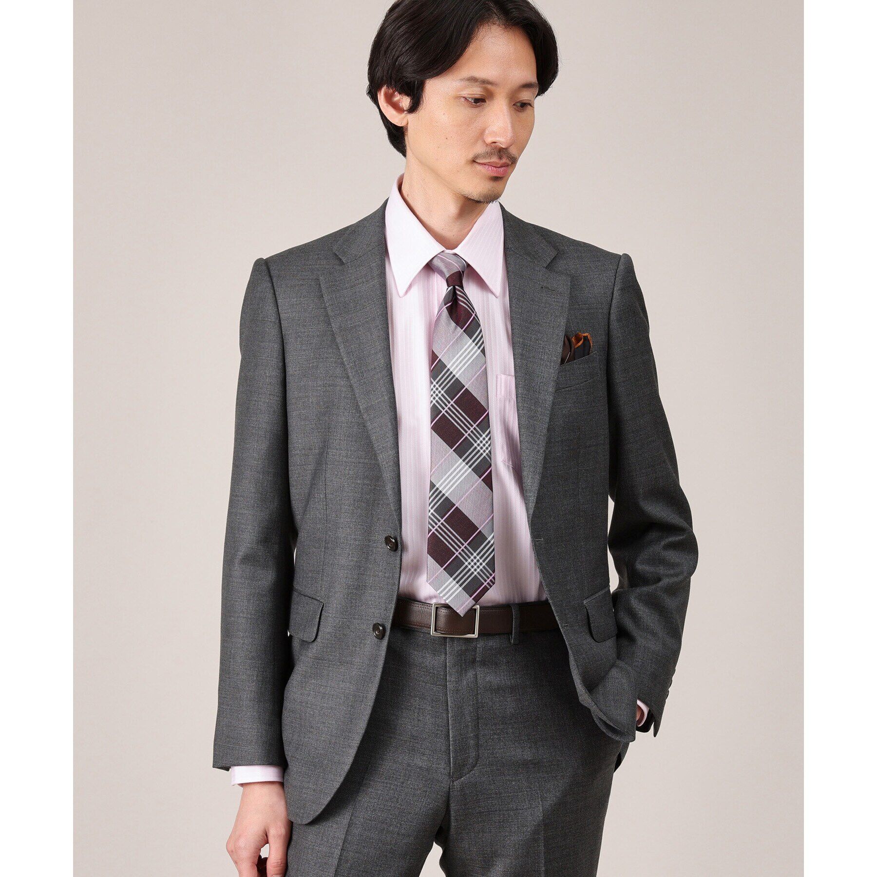 TAKEO KIKUCHI「ブリティッシュチェック　シルクネクタイ」|ネクタイ・蝶ネクタイ|