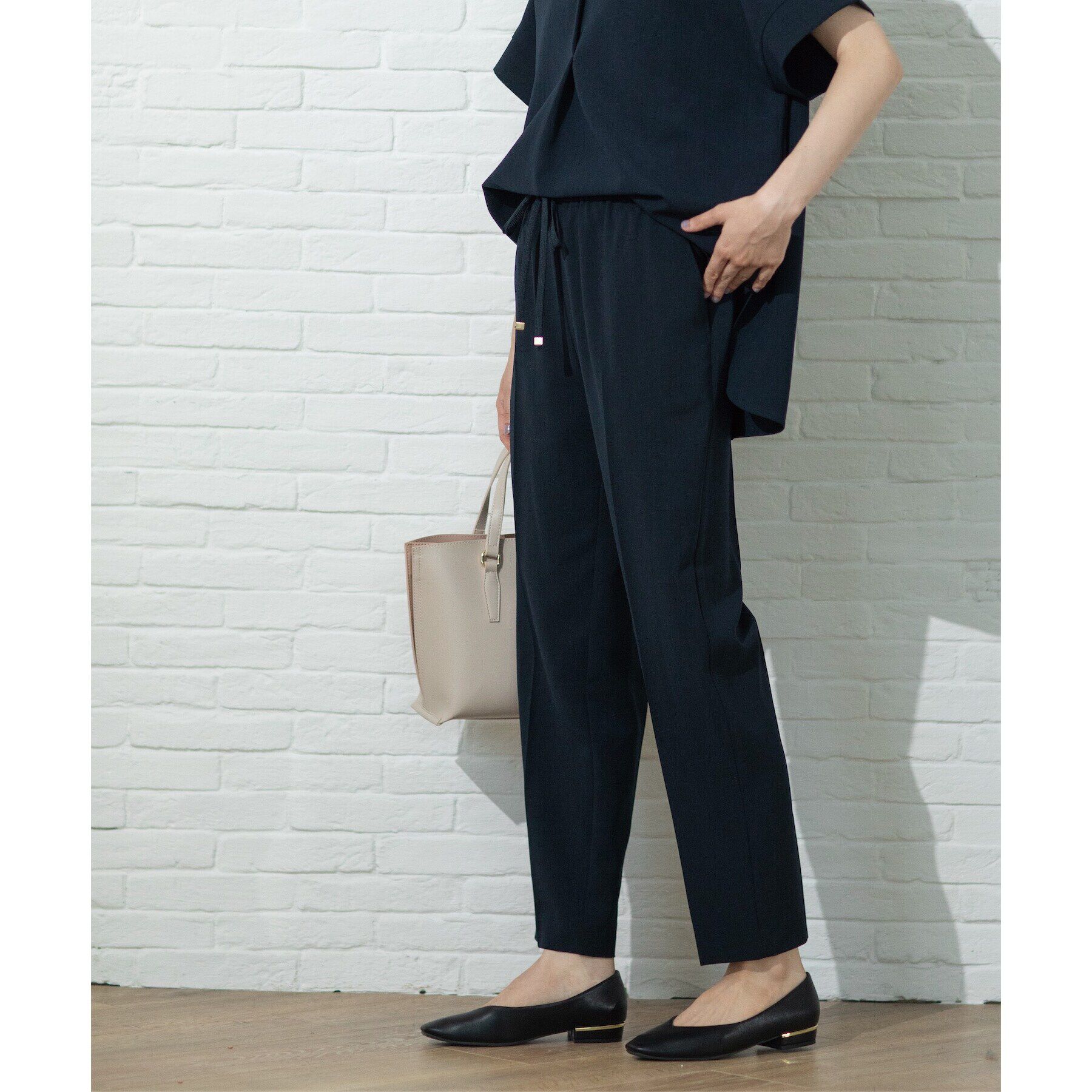 OPAQUE.CLIP「≪SS-LLsize≫ ストレッチ美脚イージーテーパードパンツ/セットアップ対応 【防シワ/抗ピル/」|その他|