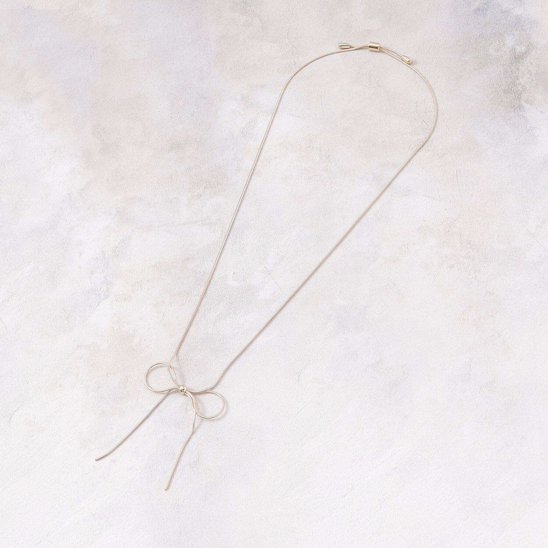 OPAQUE.CLIP「リボンチョーカー」|ネックレス|