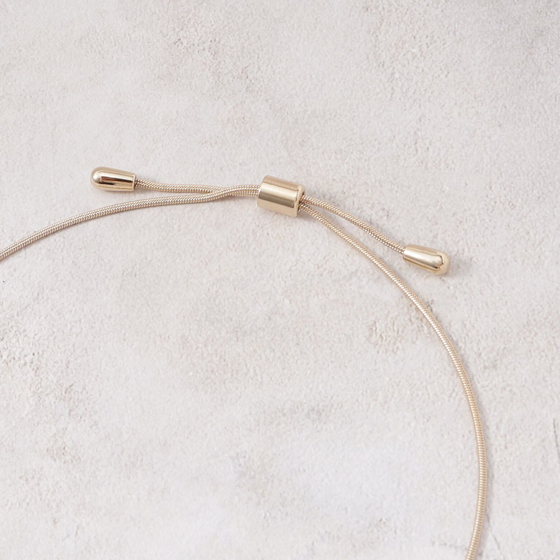 OPAQUE.CLIP「リボンチョーカー」|ネックレス|