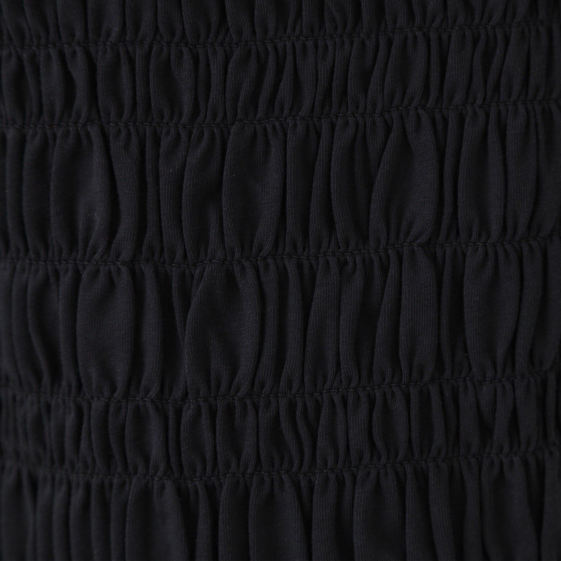 OPAQUE.CLIP「シャーリングショートTシャツ【洗濯機洗い可】」|Tシャツ・カットソー|