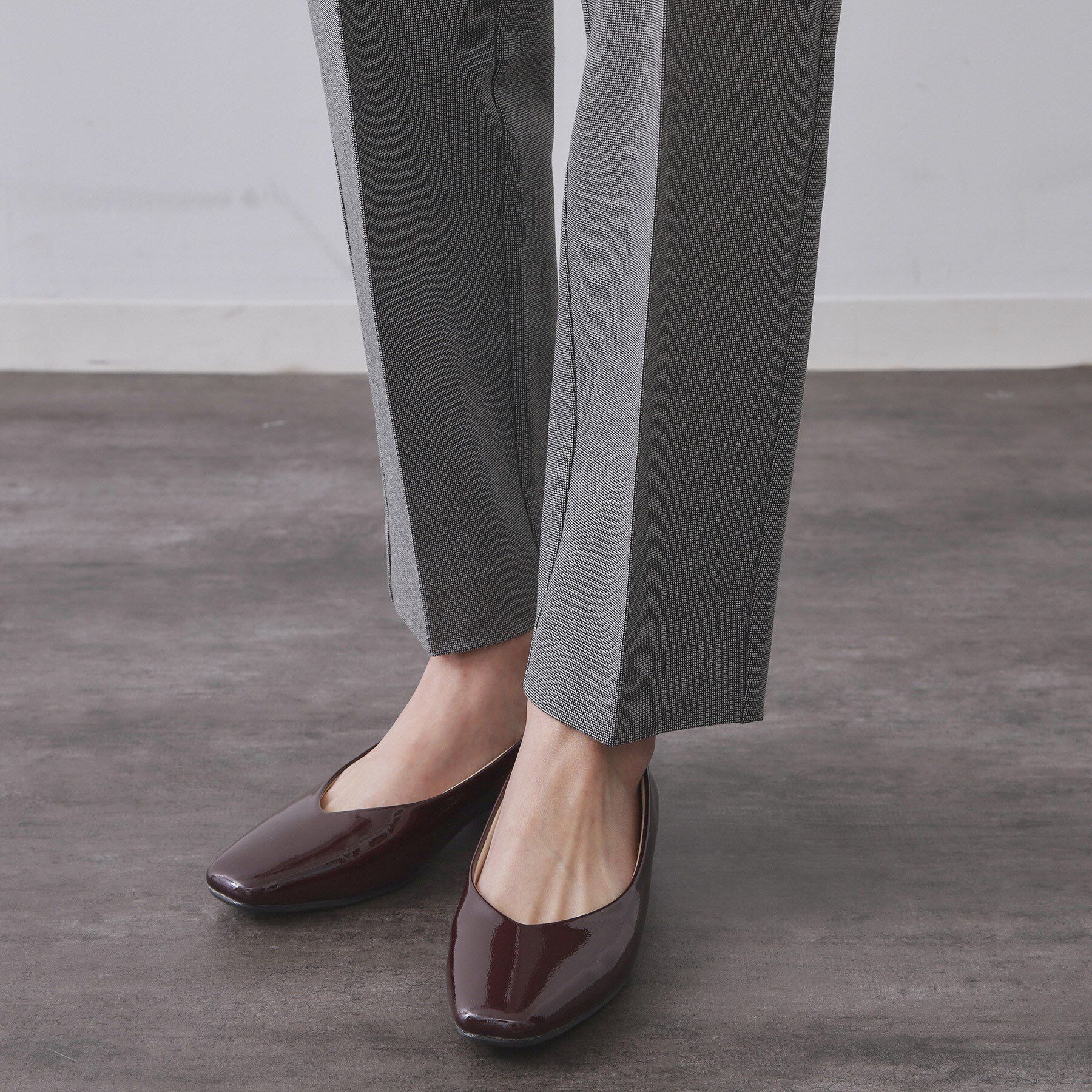 OPAQUE.CLIP「ウォームタッチ テーパードパンツ【洗濯機洗OK/ストレッチ】≪SS～LL≫」|その他|