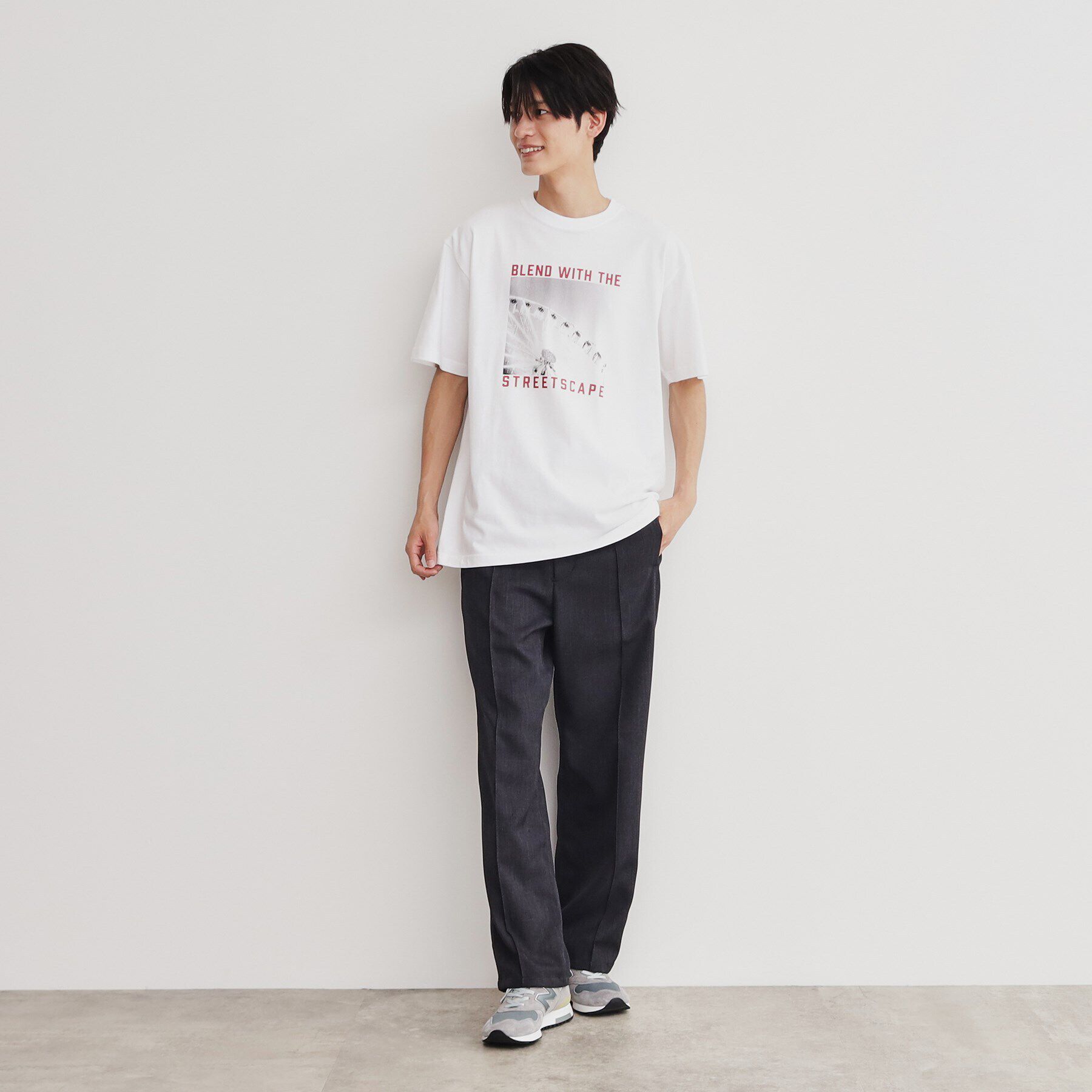 THE SHOP TK「プリントアソート半袖Tシャツ」|Tシャツ・カットソー|