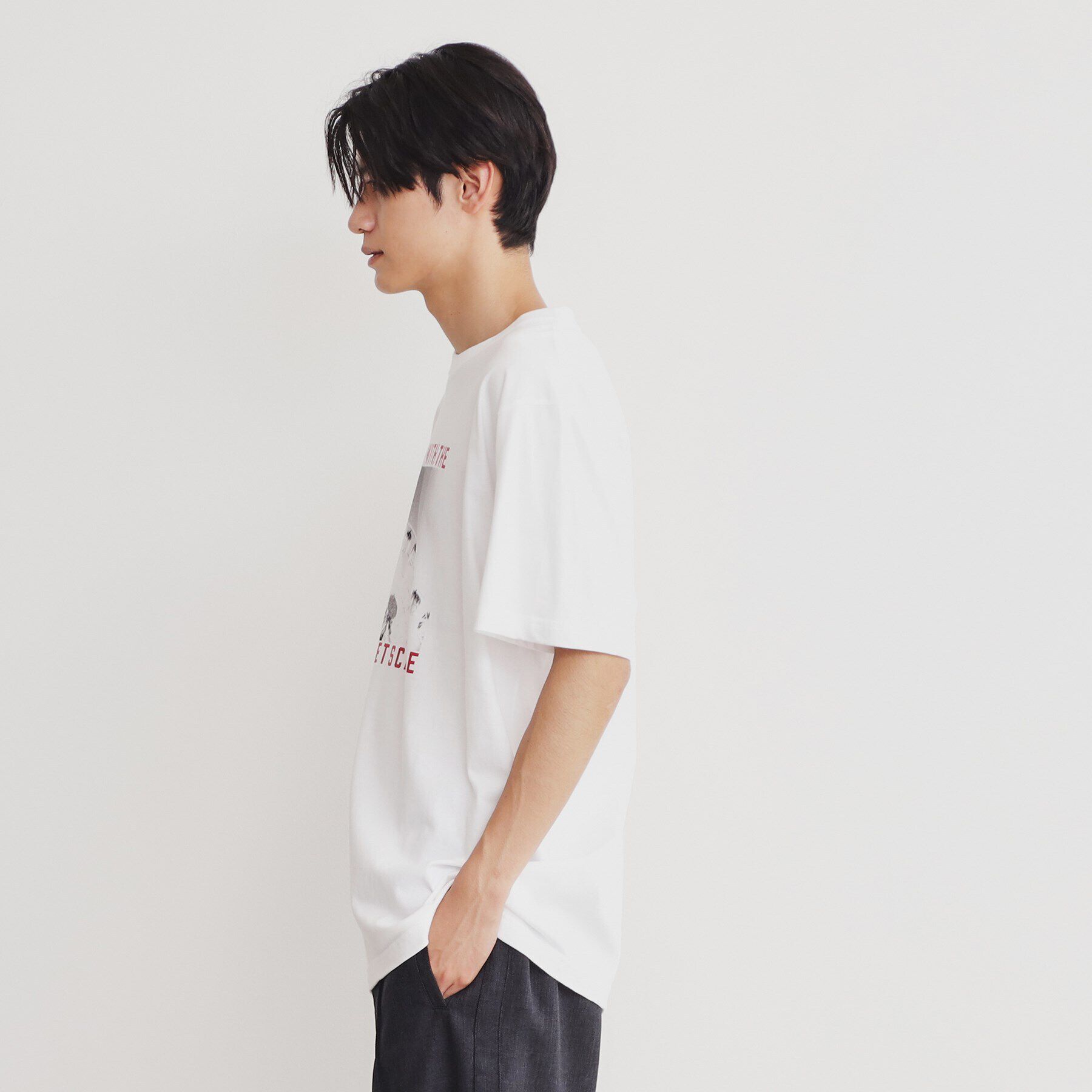 THE SHOP TK「プリントアソート半袖Tシャツ」|Tシャツ・カットソー|