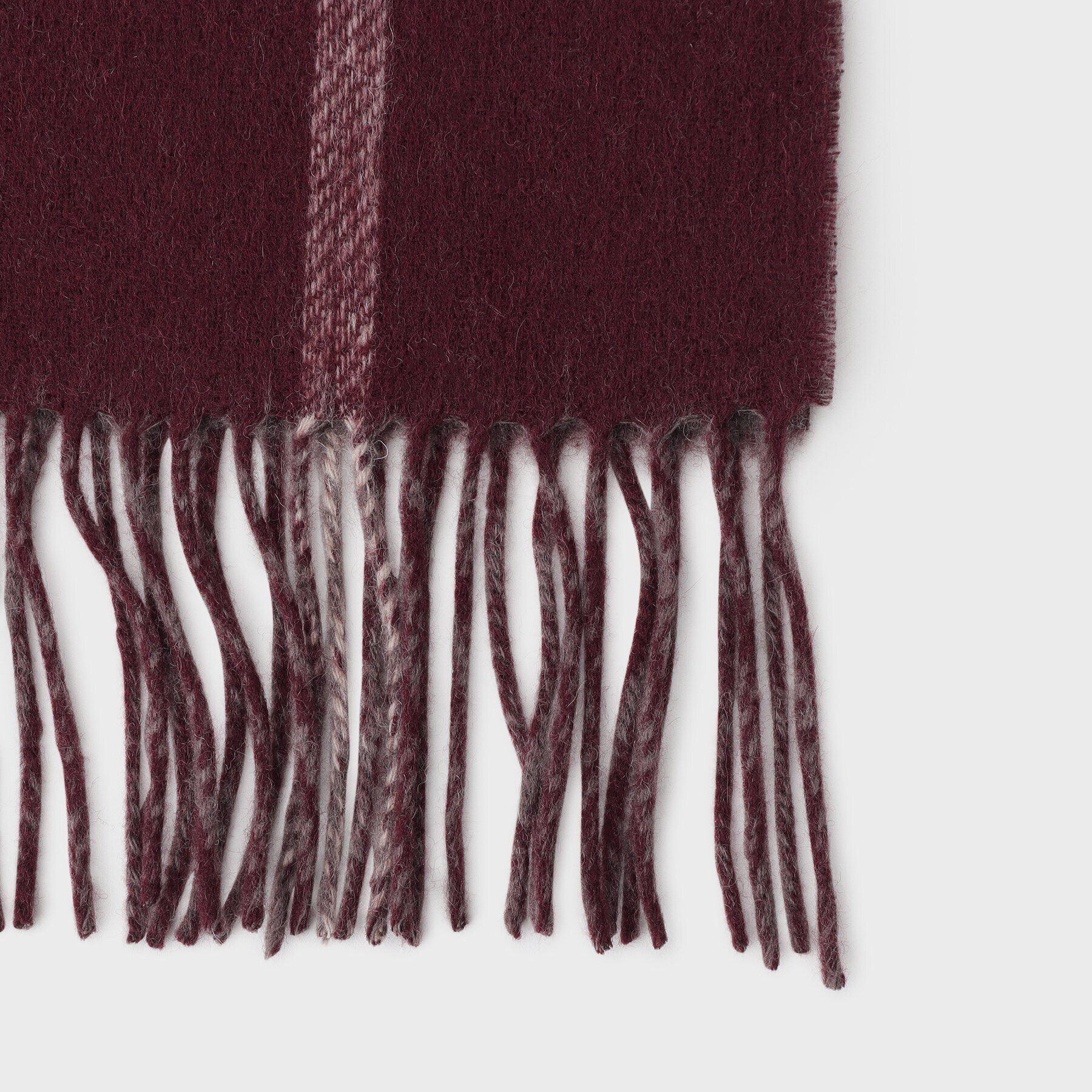 THE SHOP TK「ウールリバーシブルマフラー ビジネス兼用 ／ チェック ／ へリンボン」|ストール|