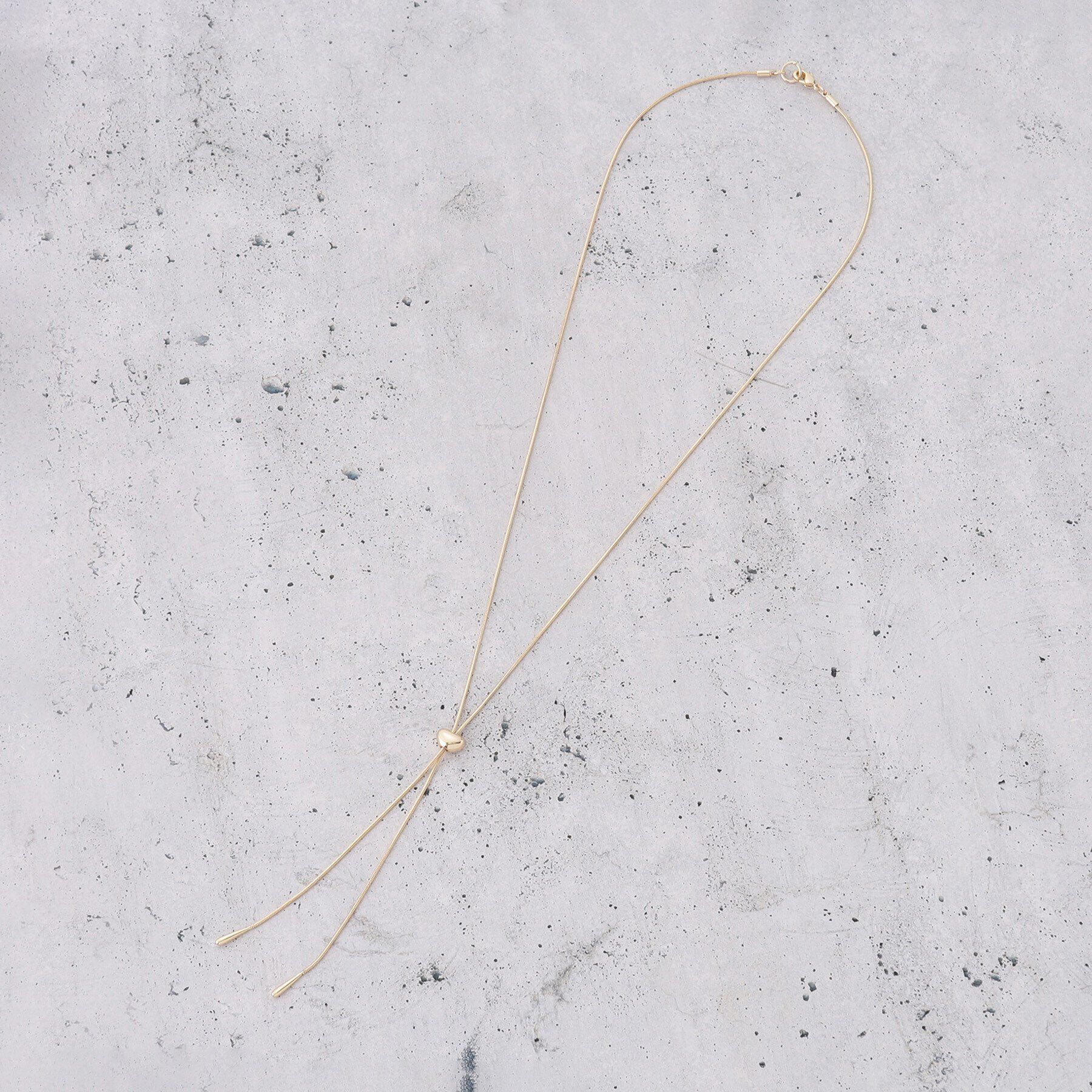 THE SHOP TK「スネークラリエット」|ネックレス|