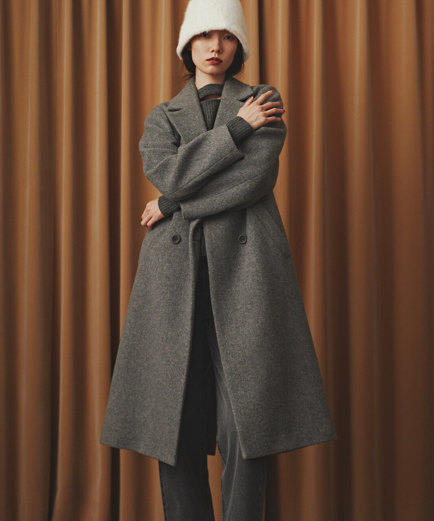  「インペリアルモッサダブルチェスターコート」|その他|