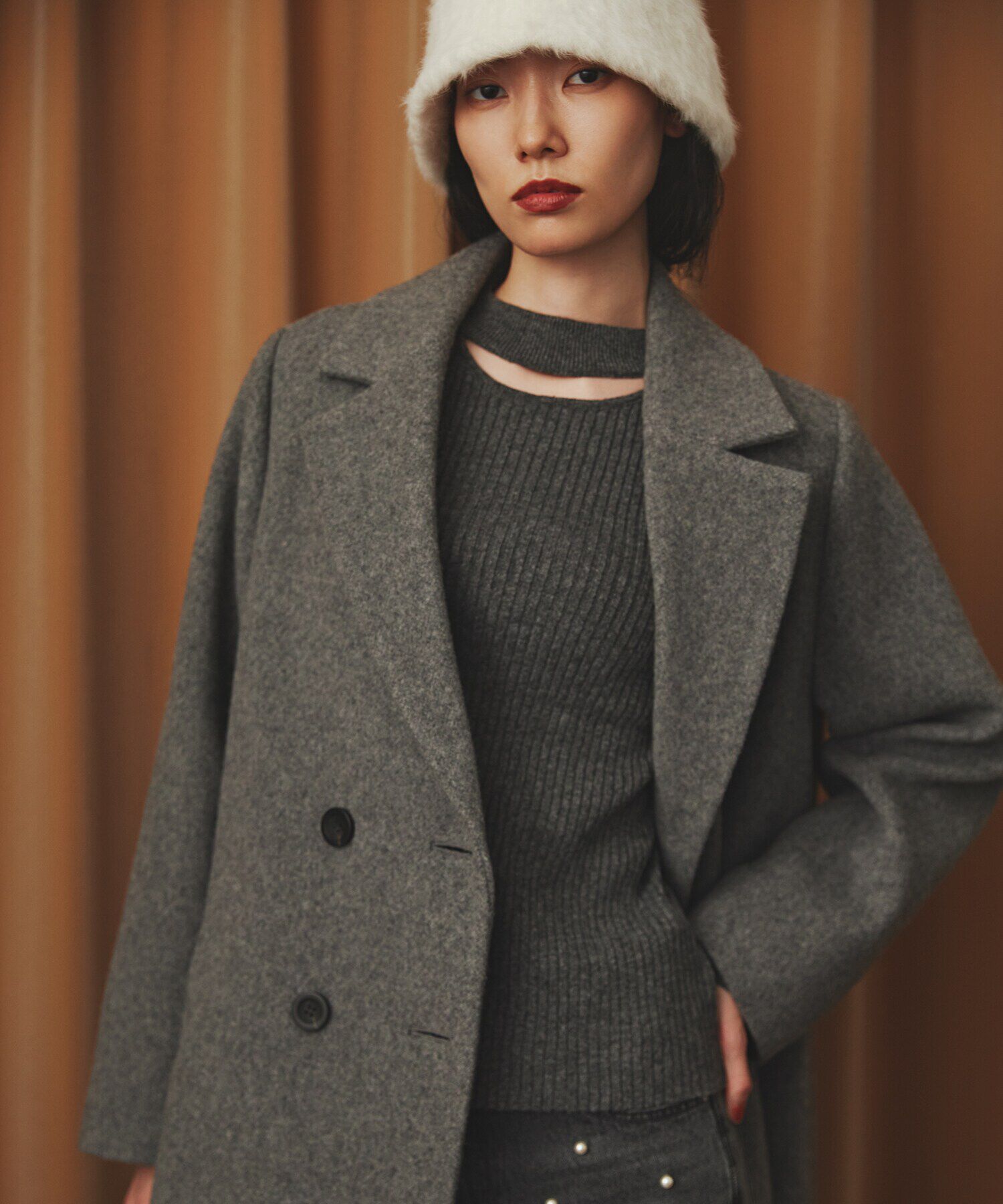  「インペリアルモッサダブルチェスターコート」|その他|