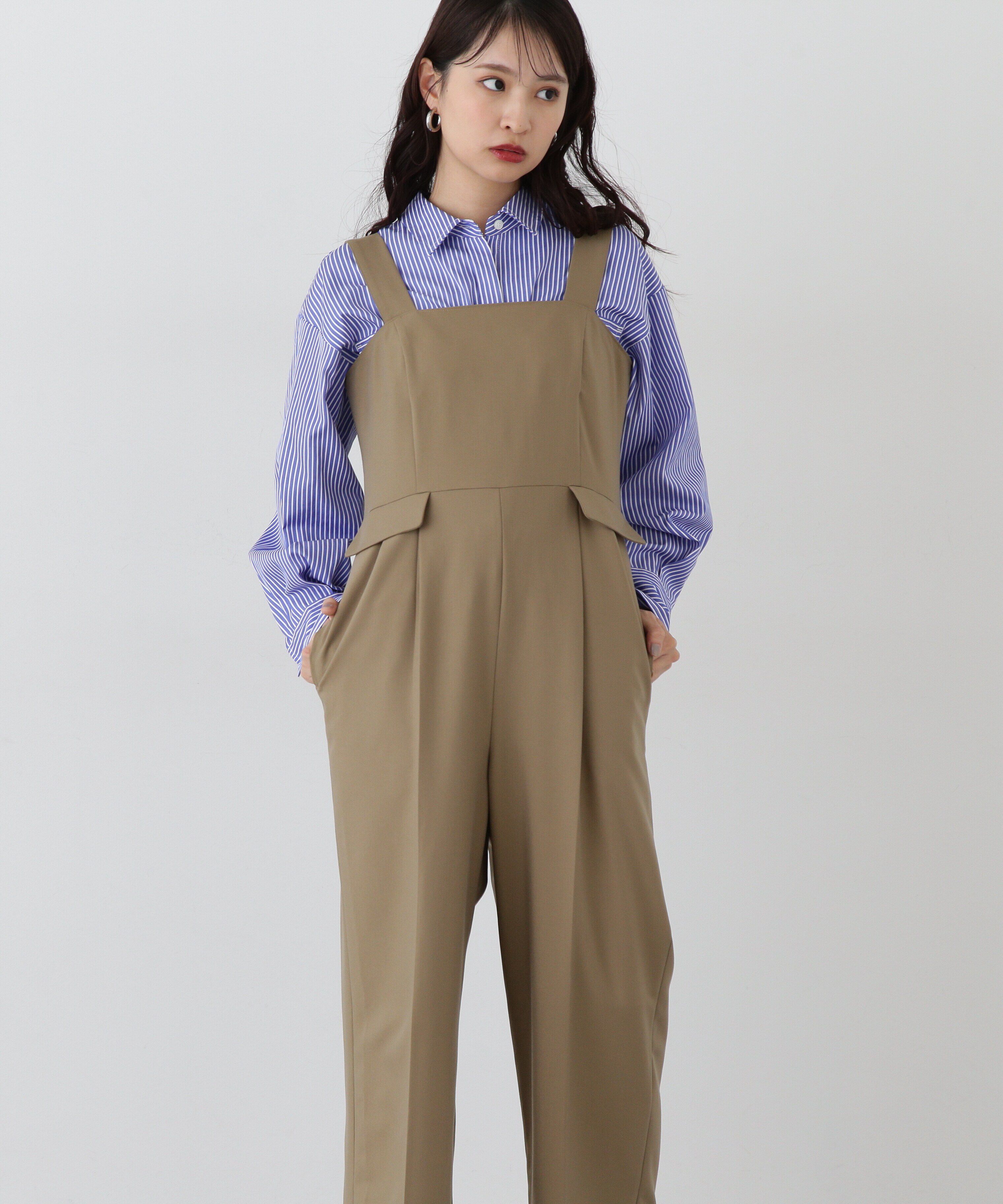  「オーバーサイズフラップシャツ」|シャツ・ブラウス|