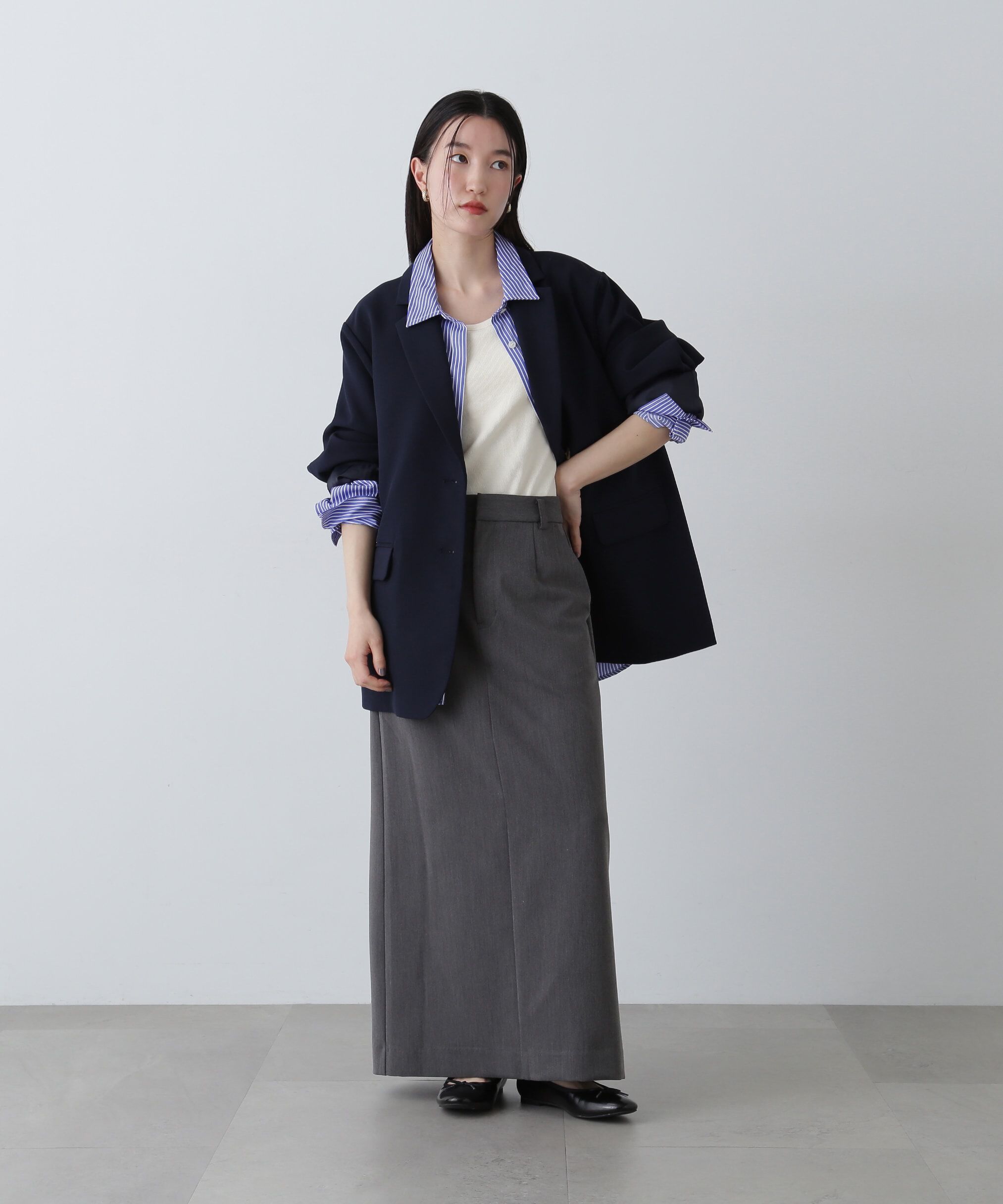  「オーバーサイズフラップシャツ」|シャツ・ブラウス|