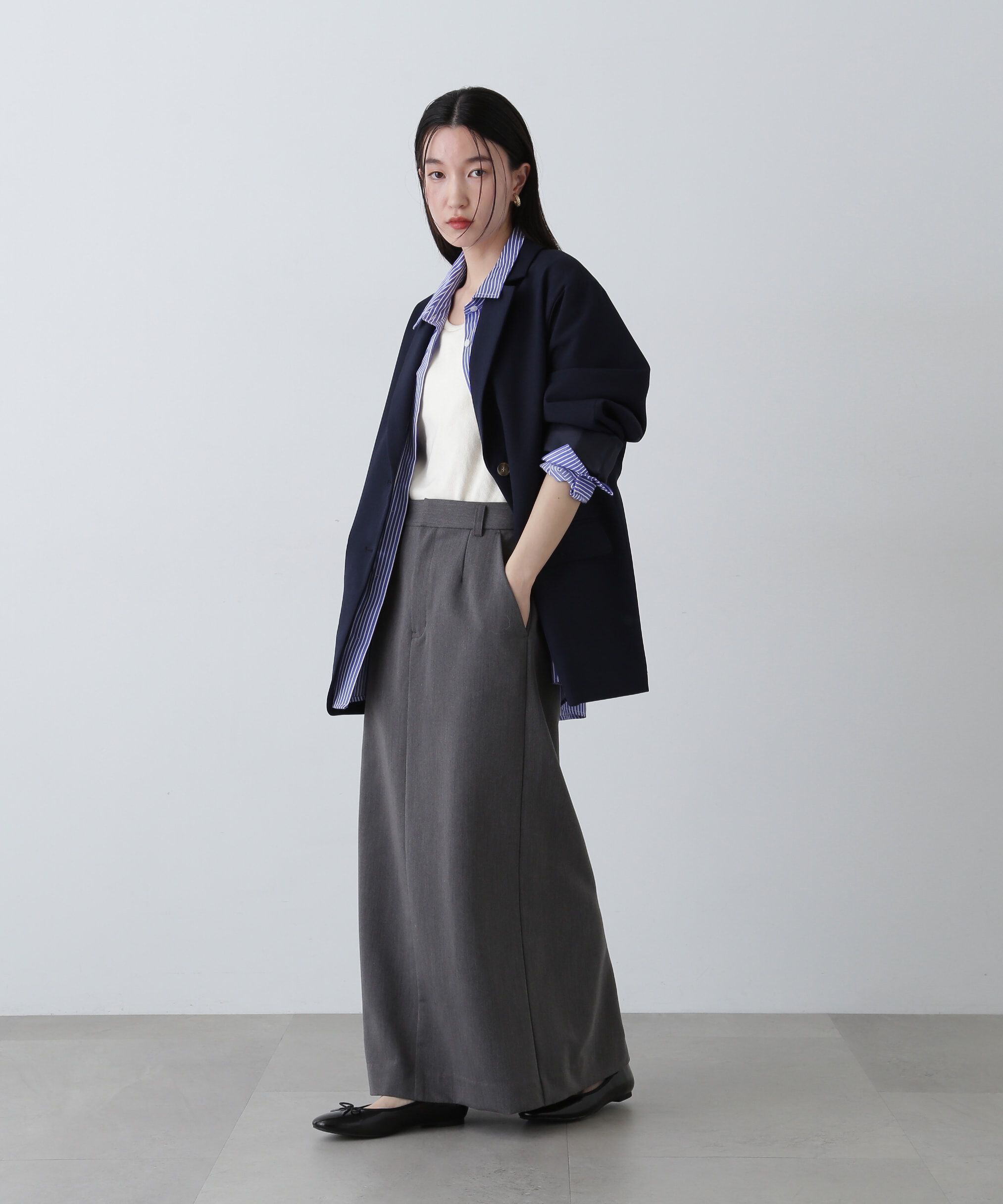  「オーバーサイズフラップシャツ」|シャツ・ブラウス|