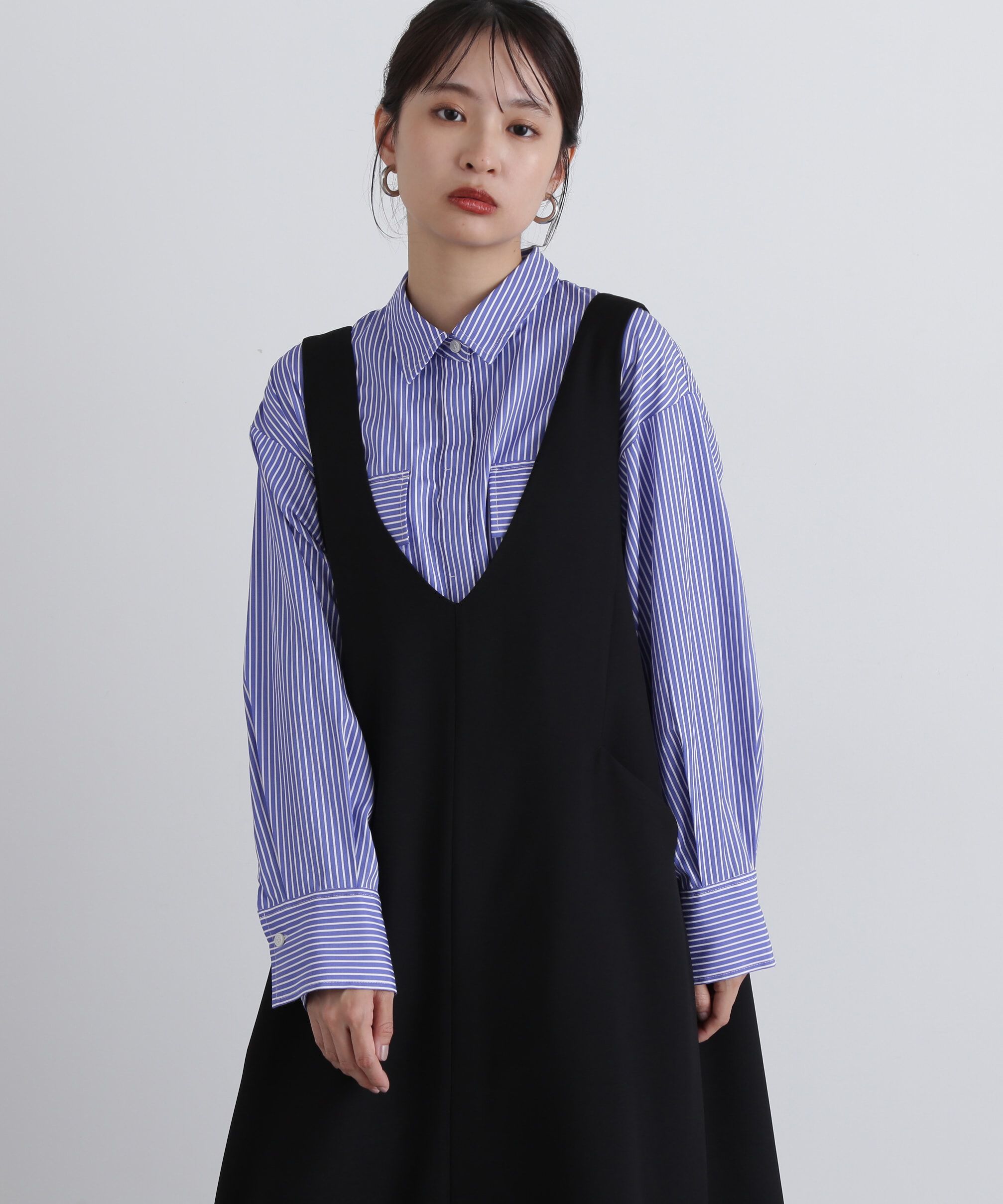  「オーバーサイズフラップシャツ」|シャツ・ブラウス|