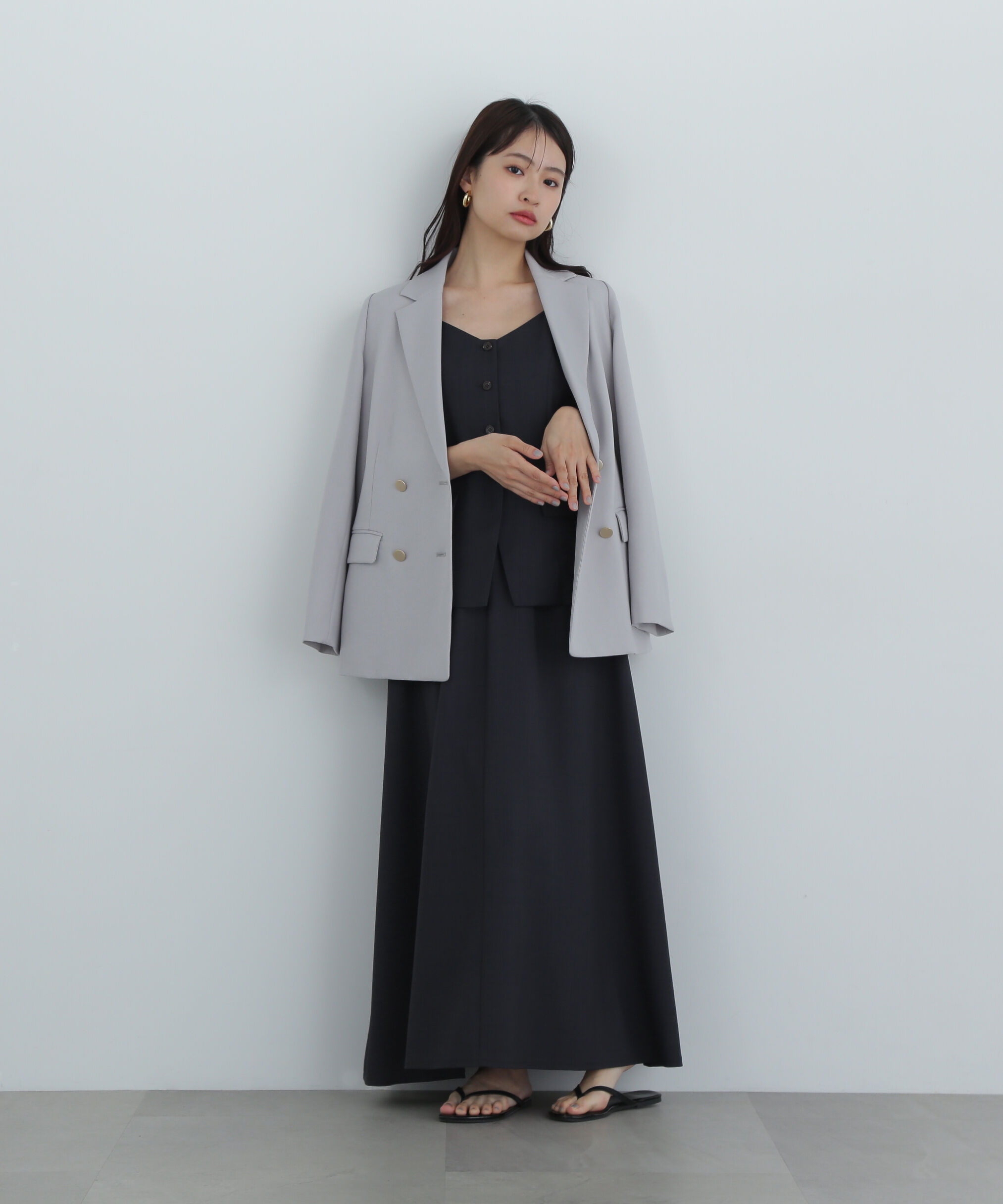  「ビスチェトップ＆スカートセット」|ワンピース|