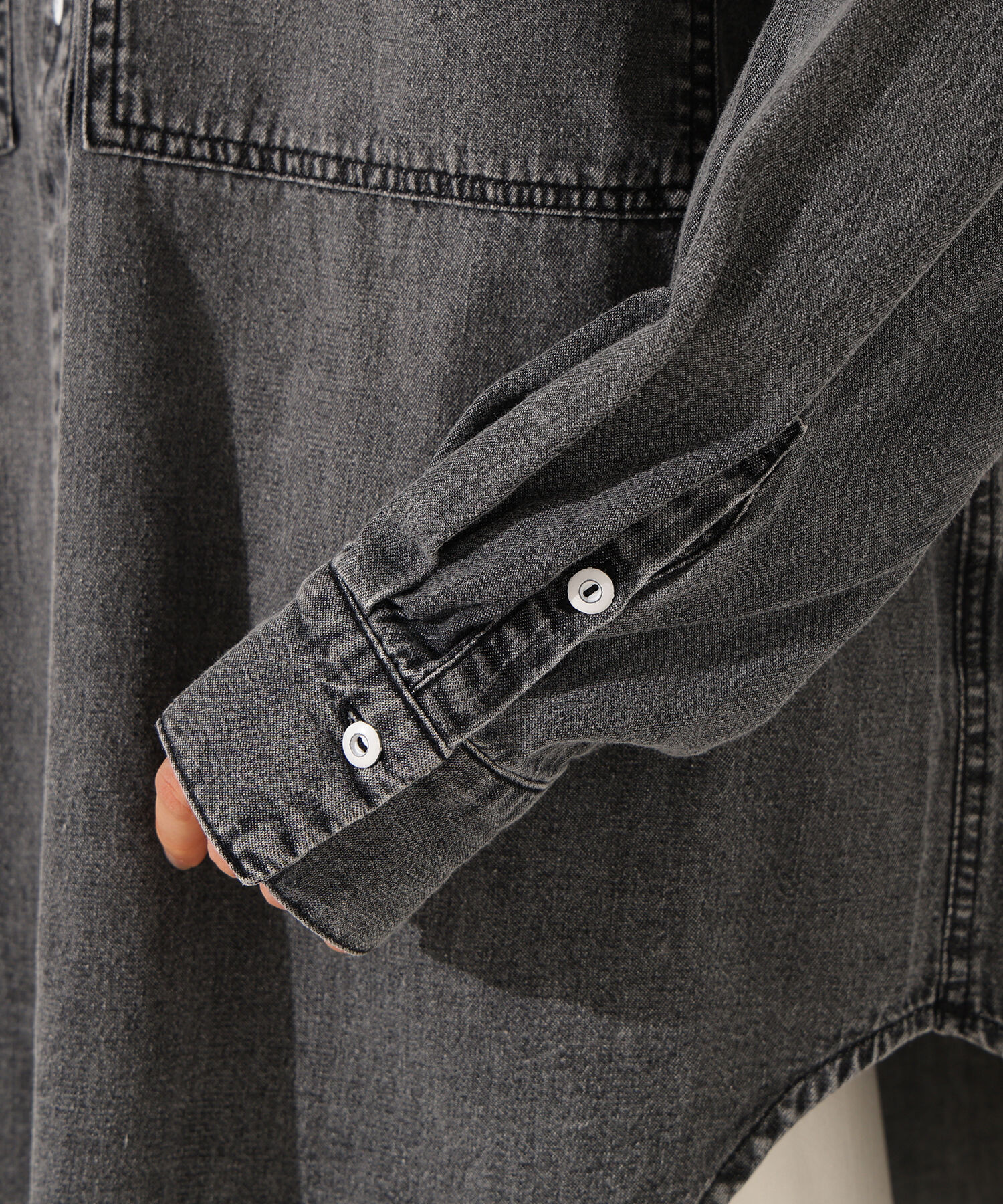  「デニムオーバーシャツ」|シャツ・ブラウス|