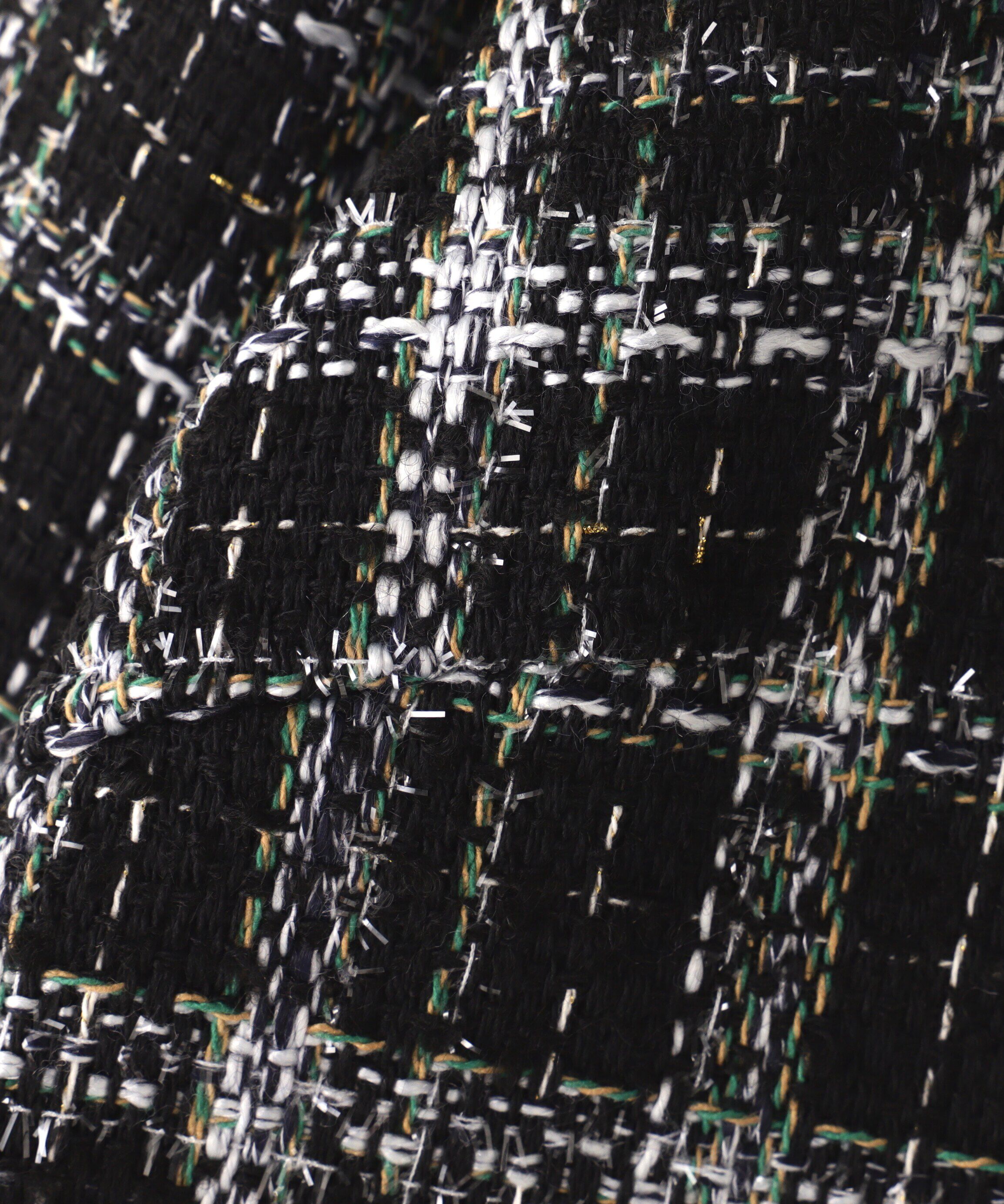  「ノーカラーツイードジャケット　24AW」|ブルゾン・スタジャン|