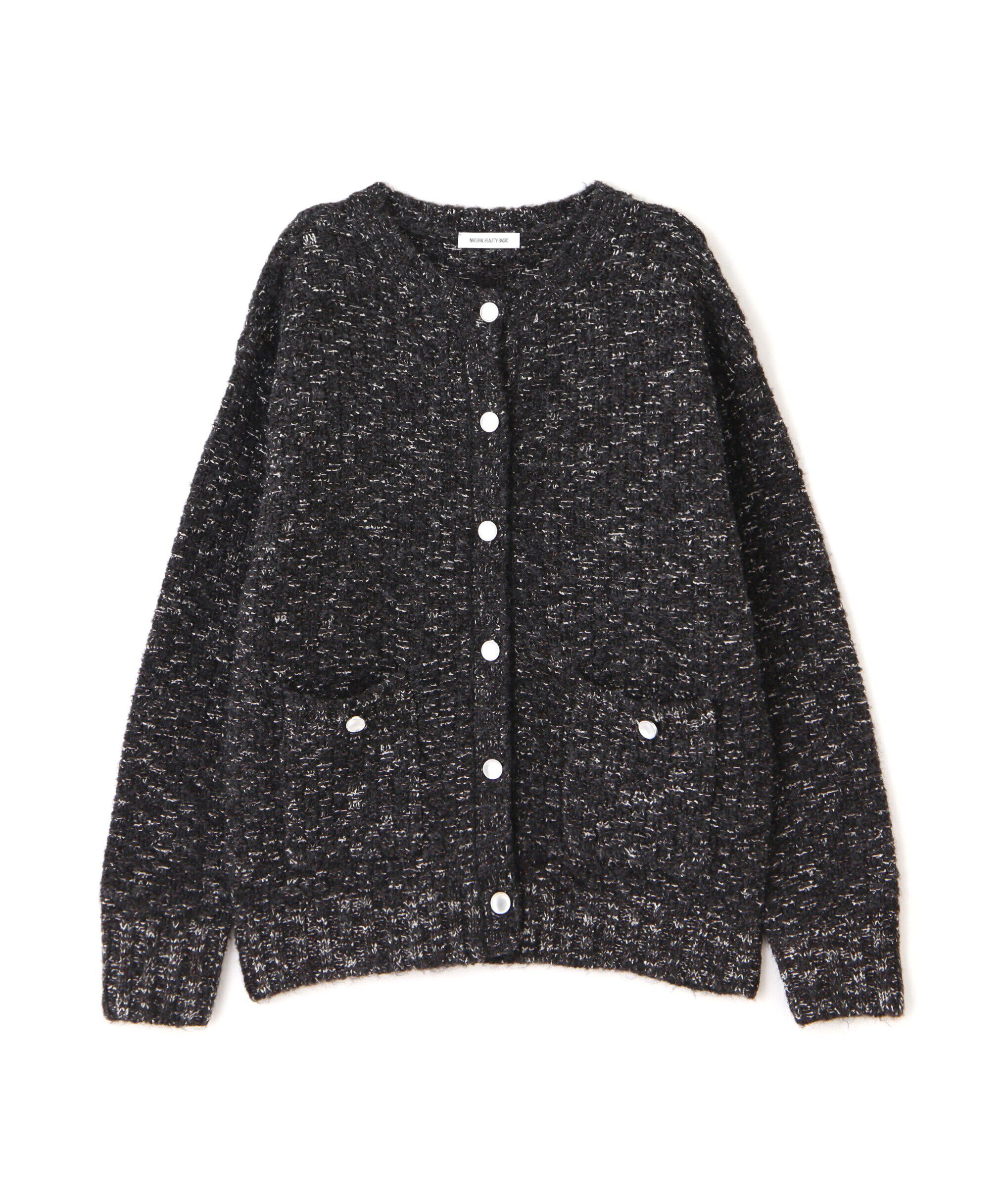  「ツイーディーボクシーカーディガン　24AW」|ニット・セーター|