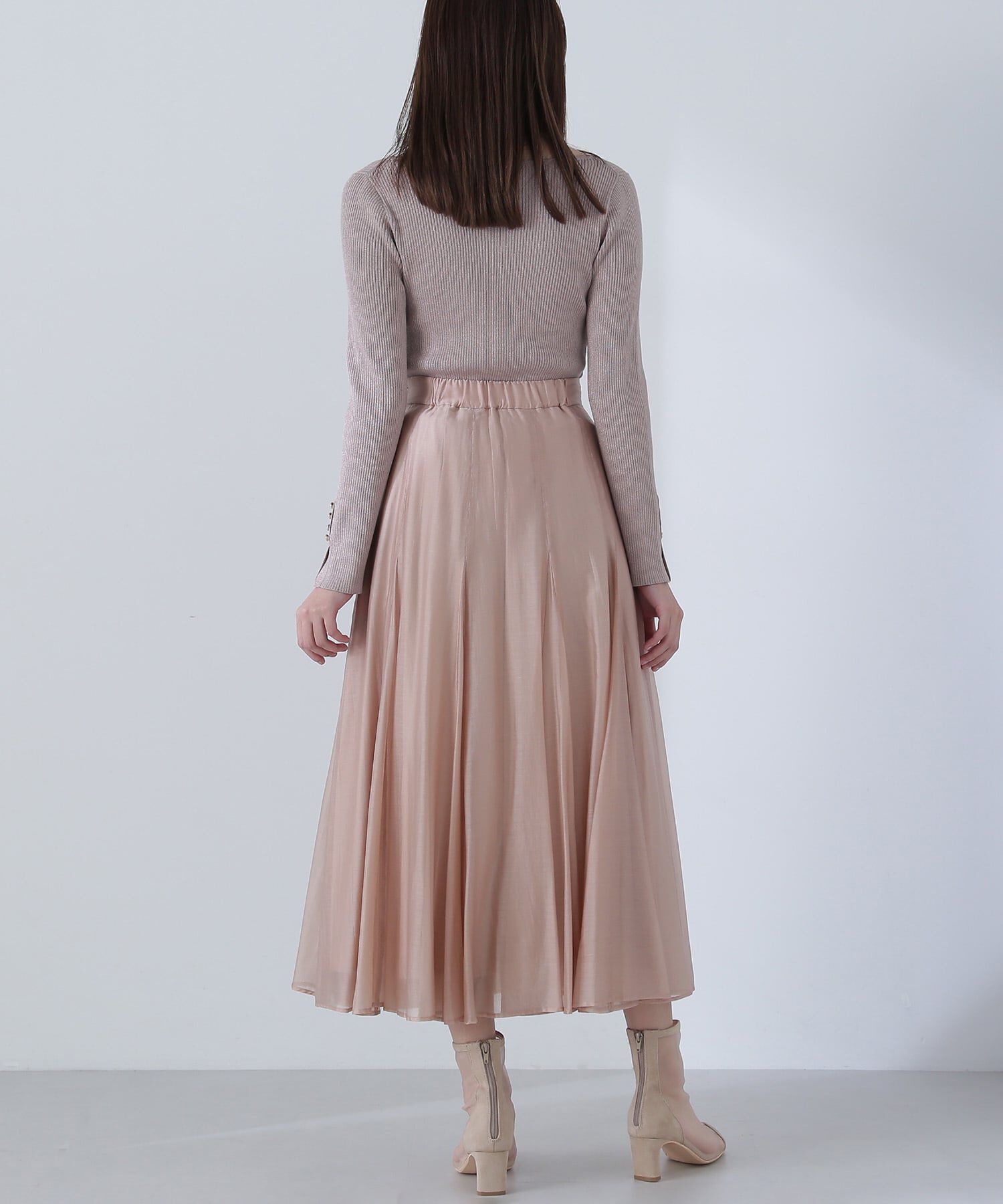  「シャイニーシアーボイルスカート」|スカート|