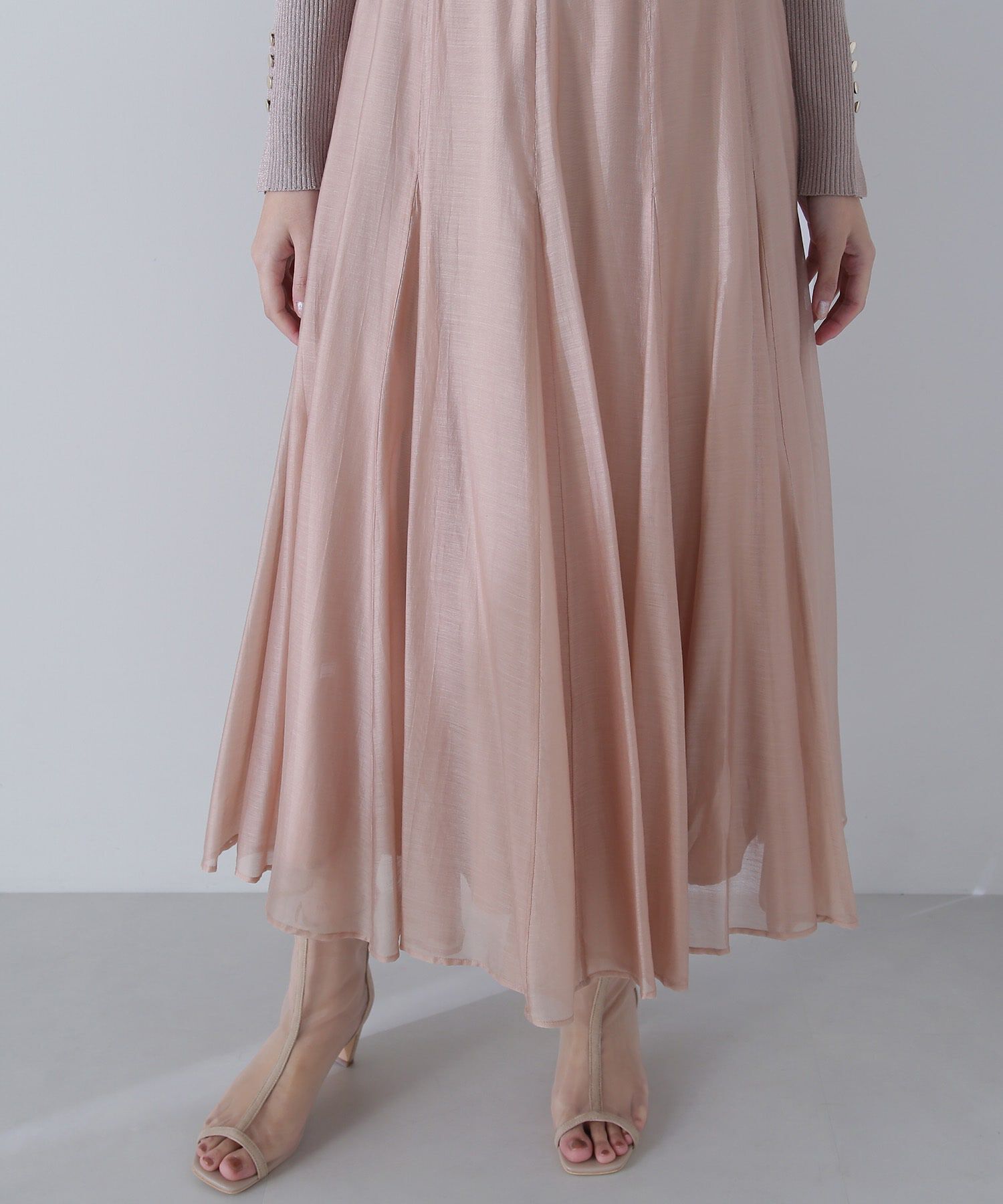  「シャイニーシアーボイルスカート」|スカート|