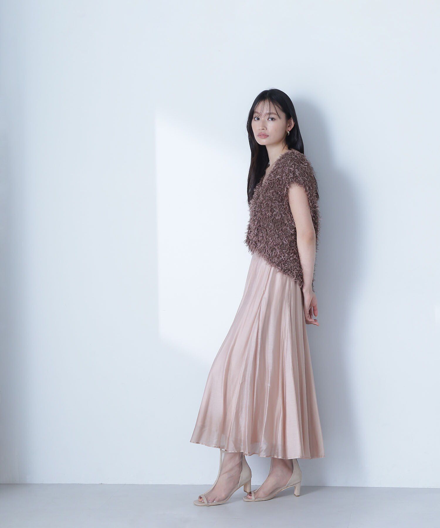  「シャイニーシアーボイルスカート」|スカート|