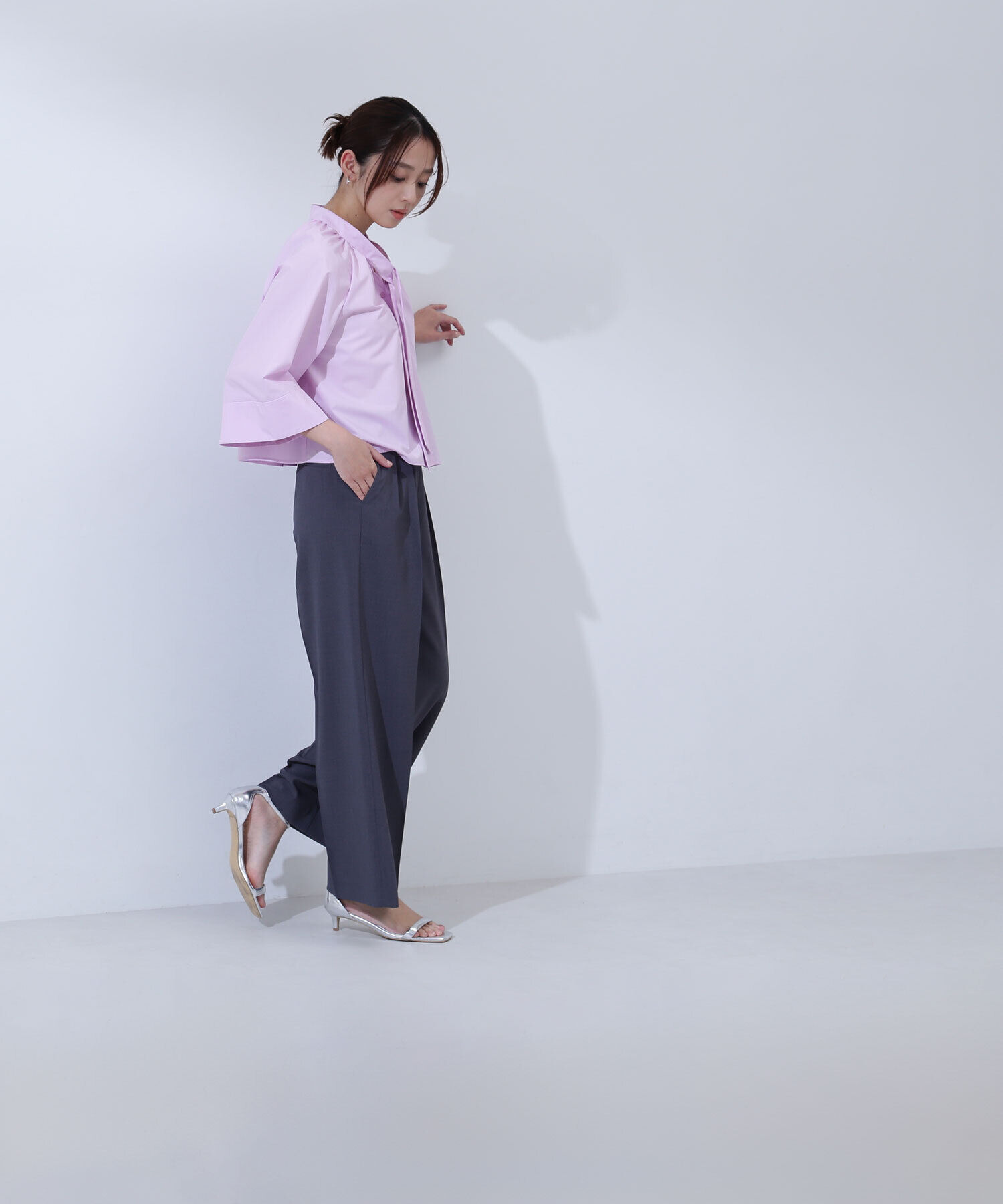  「マニッシュパンツシリーズ ツータックパンツ」|その他|